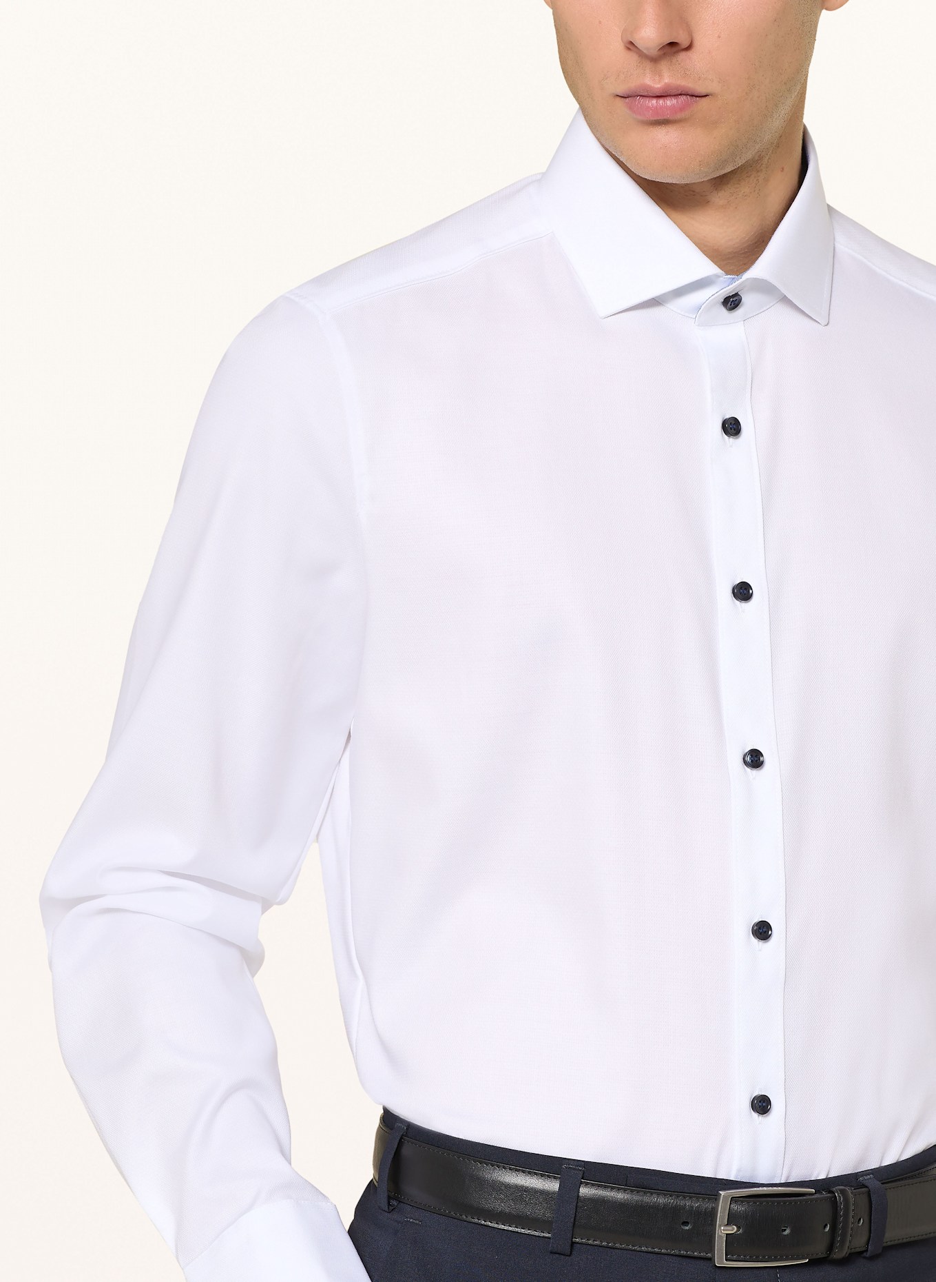 OLYMP Hemd Level Five body fit: WEISS