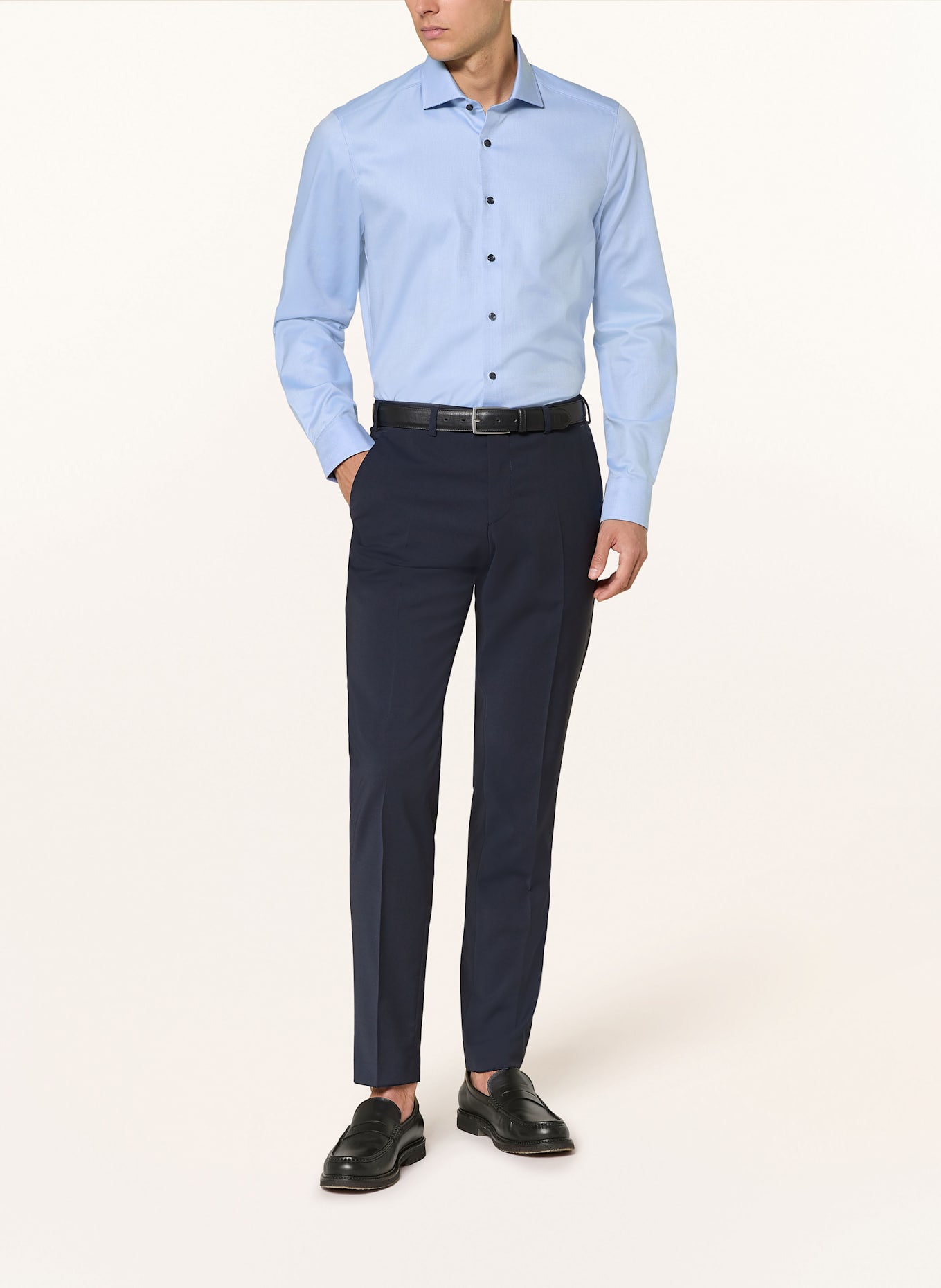 OLYMP Hemd Level Five body fit: BLAU