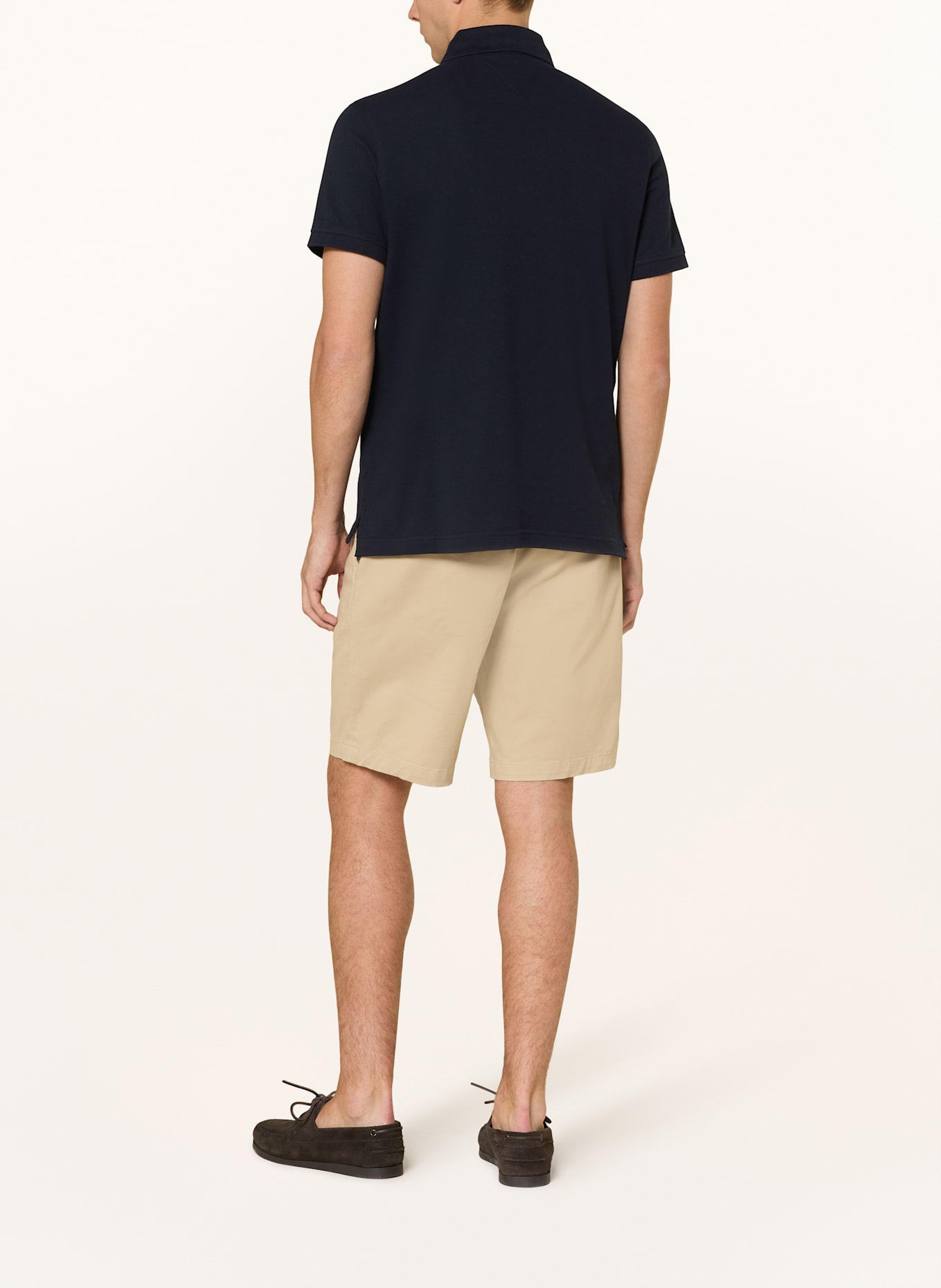 TOMMY HILFIGER Piqué-Poloshirt Regular Fit: DUNKELBLAU