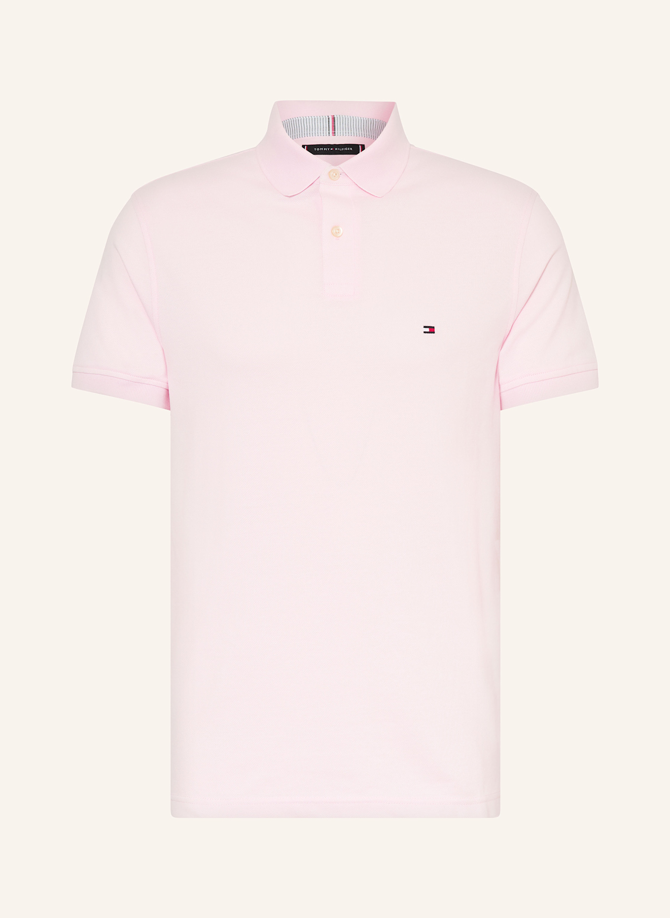 TOMMY HILFIGER Piqué-Poloshirt Regular Fit: HELLROSA