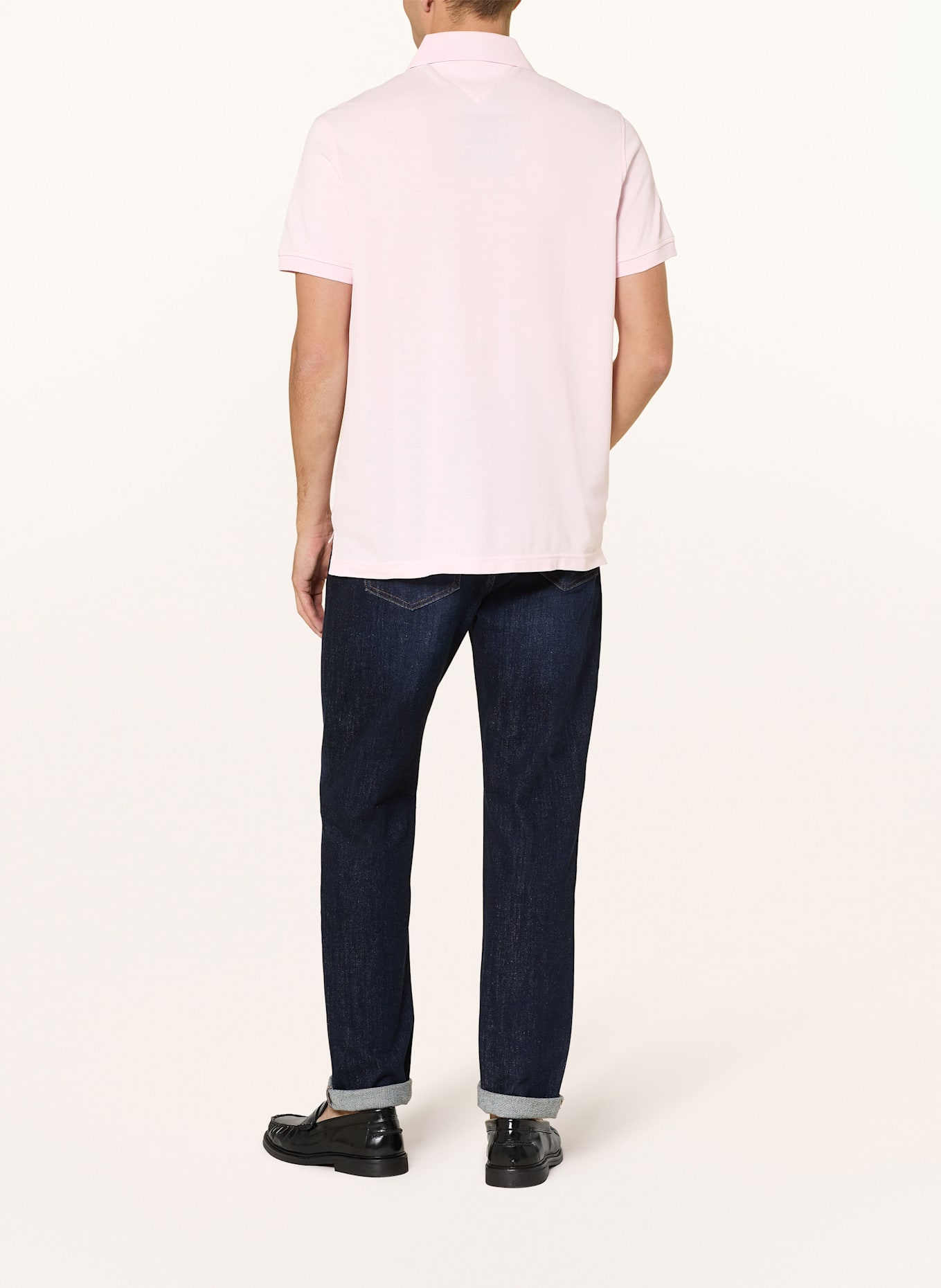 TOMMY HILFIGER Piqué-Poloshirt Regular Fit: HELLROSA
