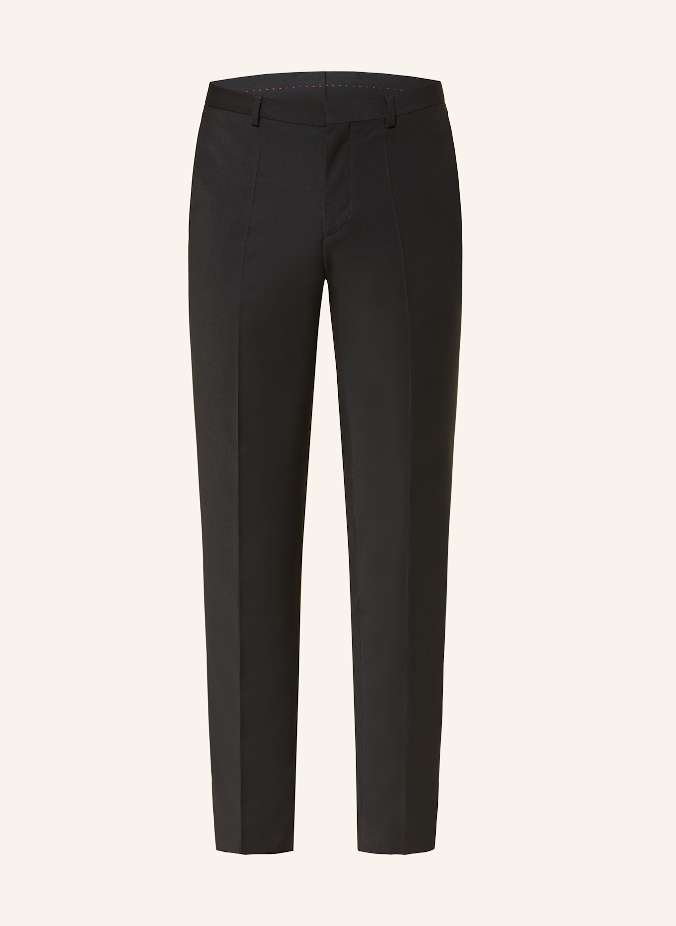 HUGO Suit trousers tonal HESTEN extra slim fit: 001 BLACK