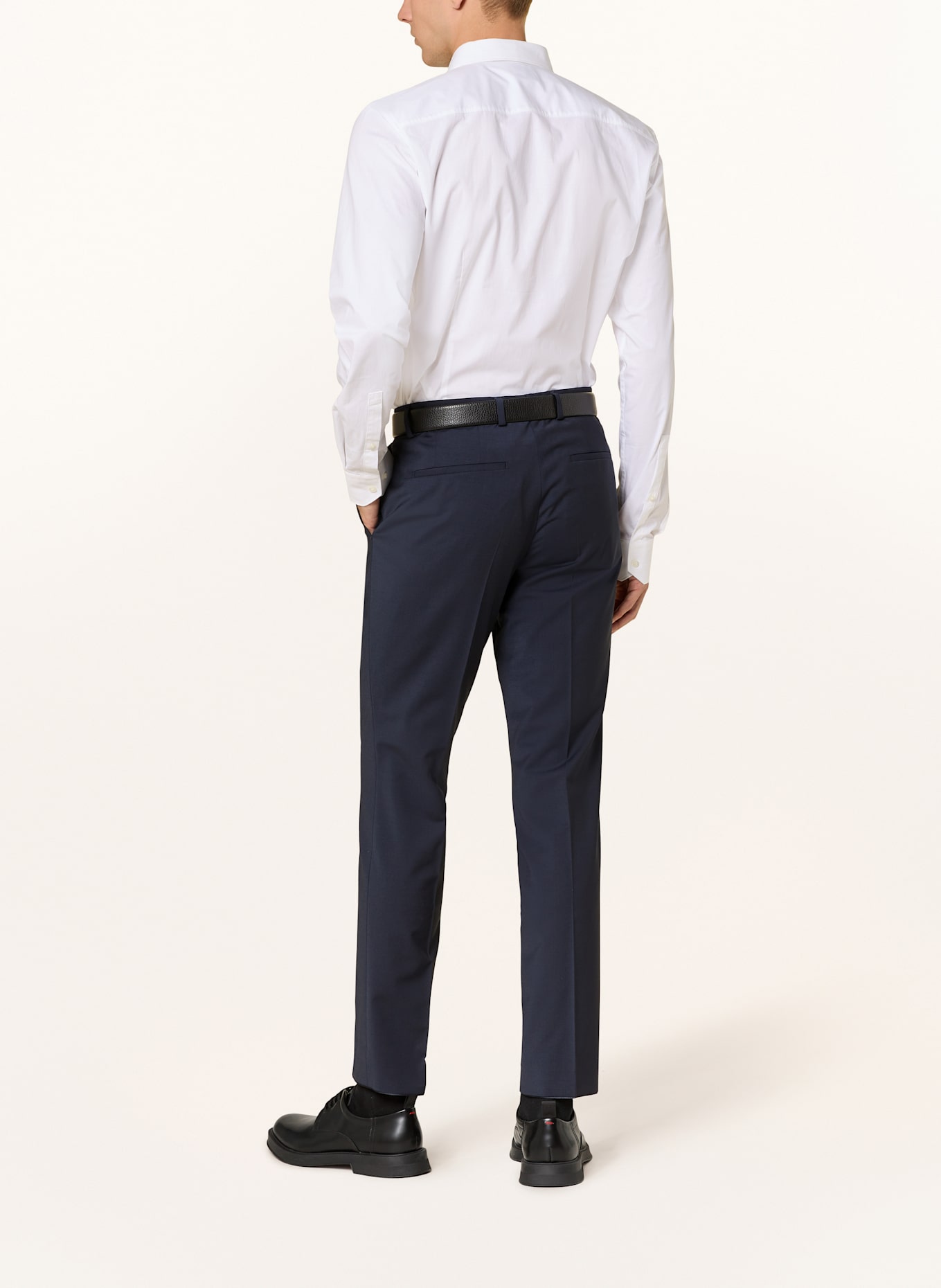HUGO Anzughose HESTEN Extra Slim Fit: DUNKELBLAU