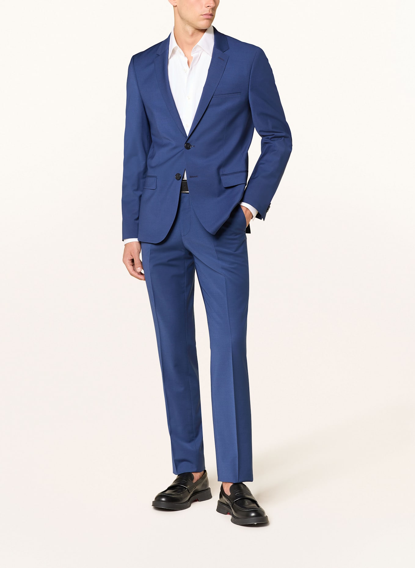 HUGO Anzughose HESTEN Extra Slim Fit: 463 OPEN BLUE
