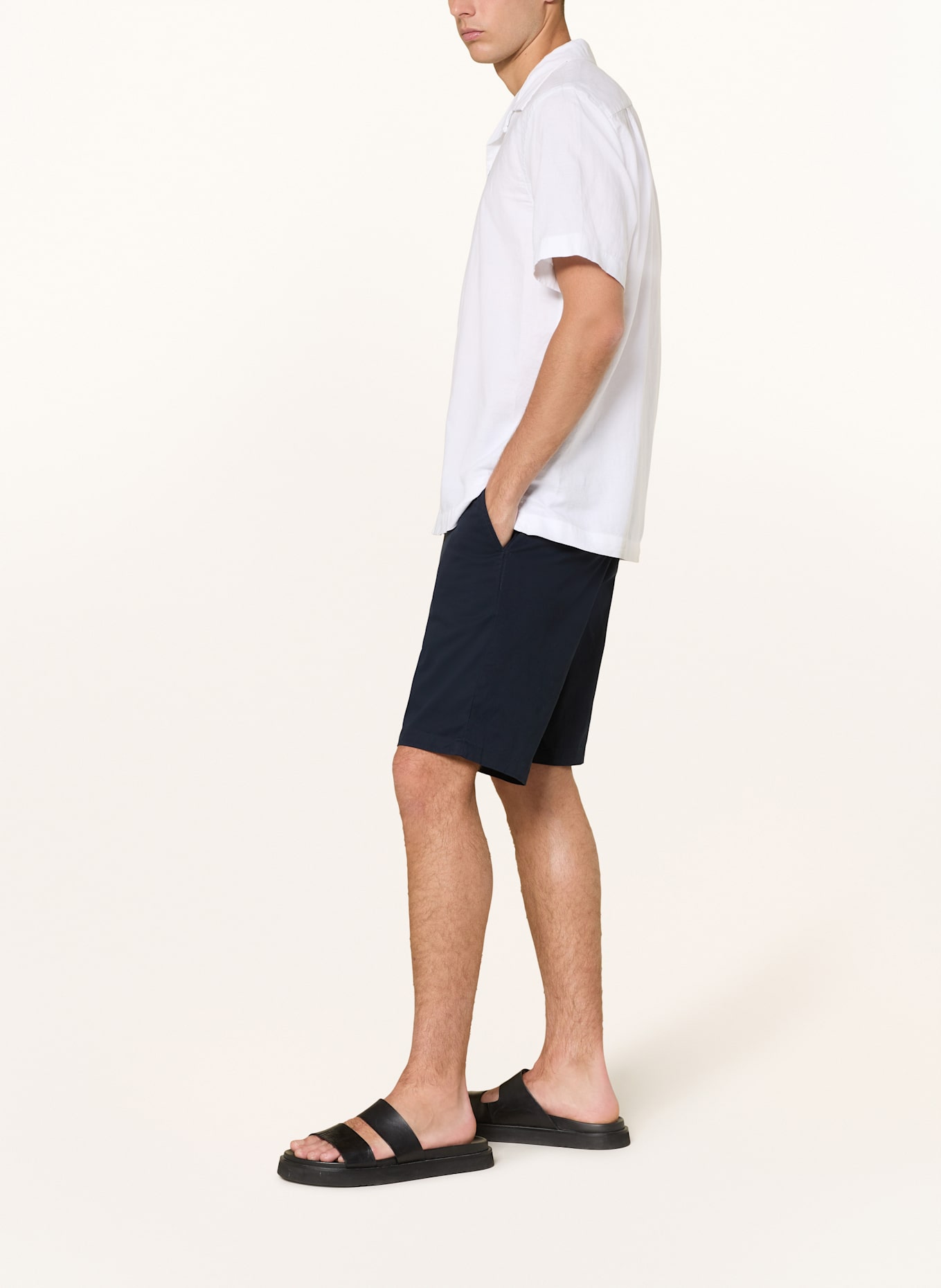 TOMMY HILFIGER Chinoshorts HARLEM Relaxed Tapered Fit: DUNKELBLAU