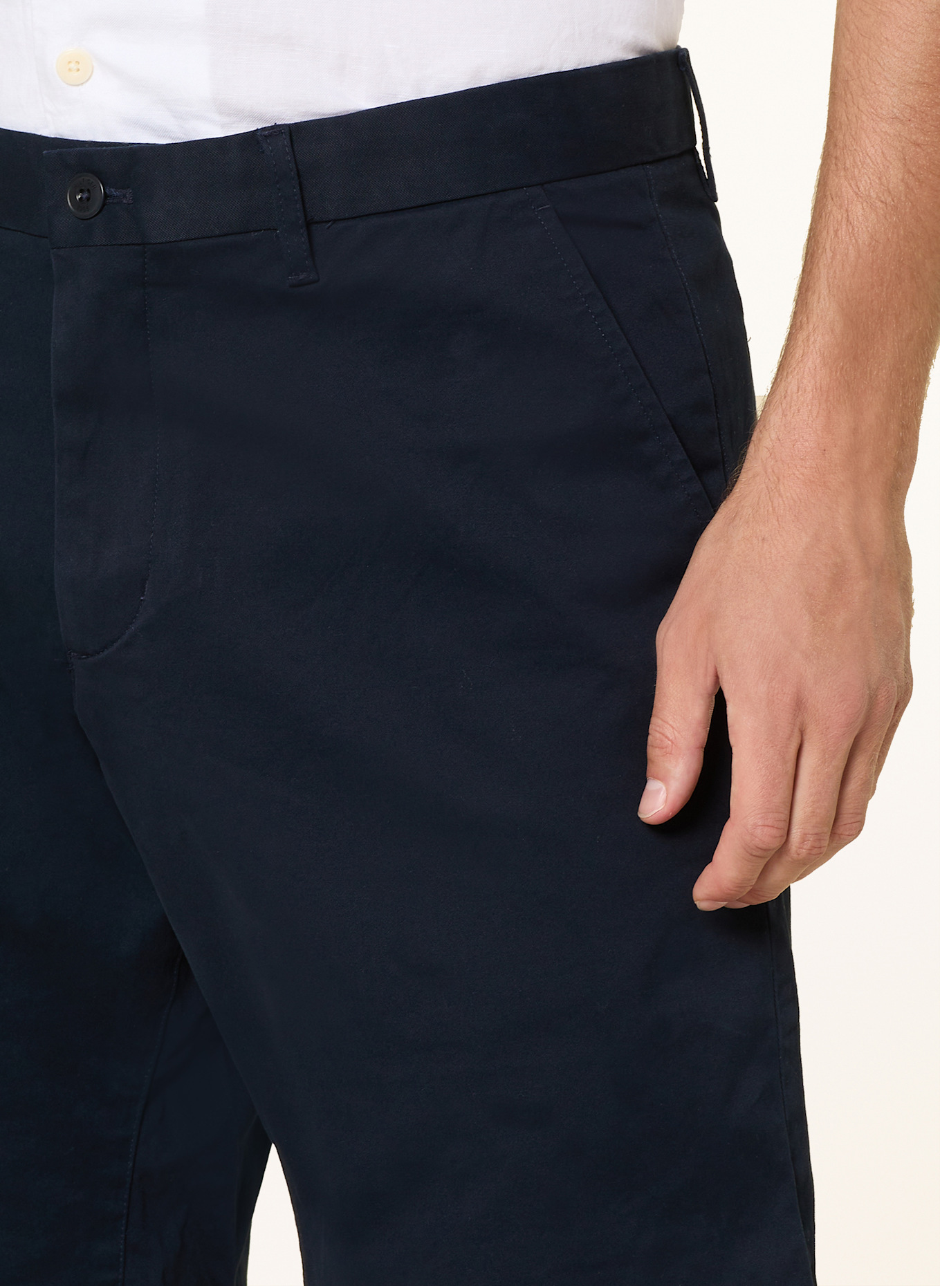 TOMMY HILFIGER Chinoshorts HARLEM Relaxed Tapered Fit: DUNKELBLAU
