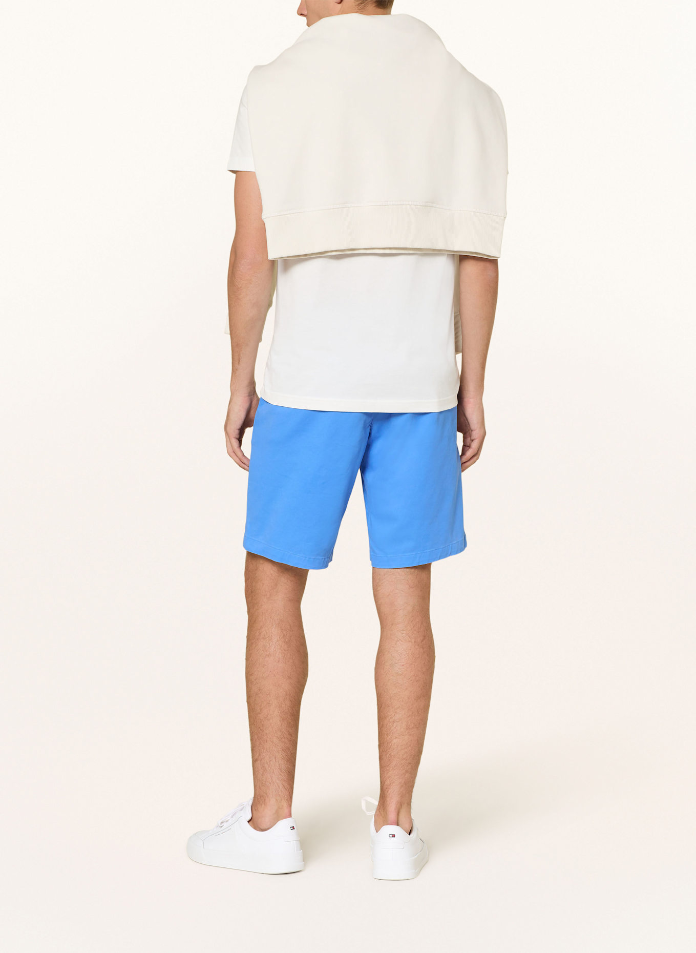 TOMMY HILFIGER Chinoshorts HARLEM Relaxed Tapered Fit: HELLBLAU