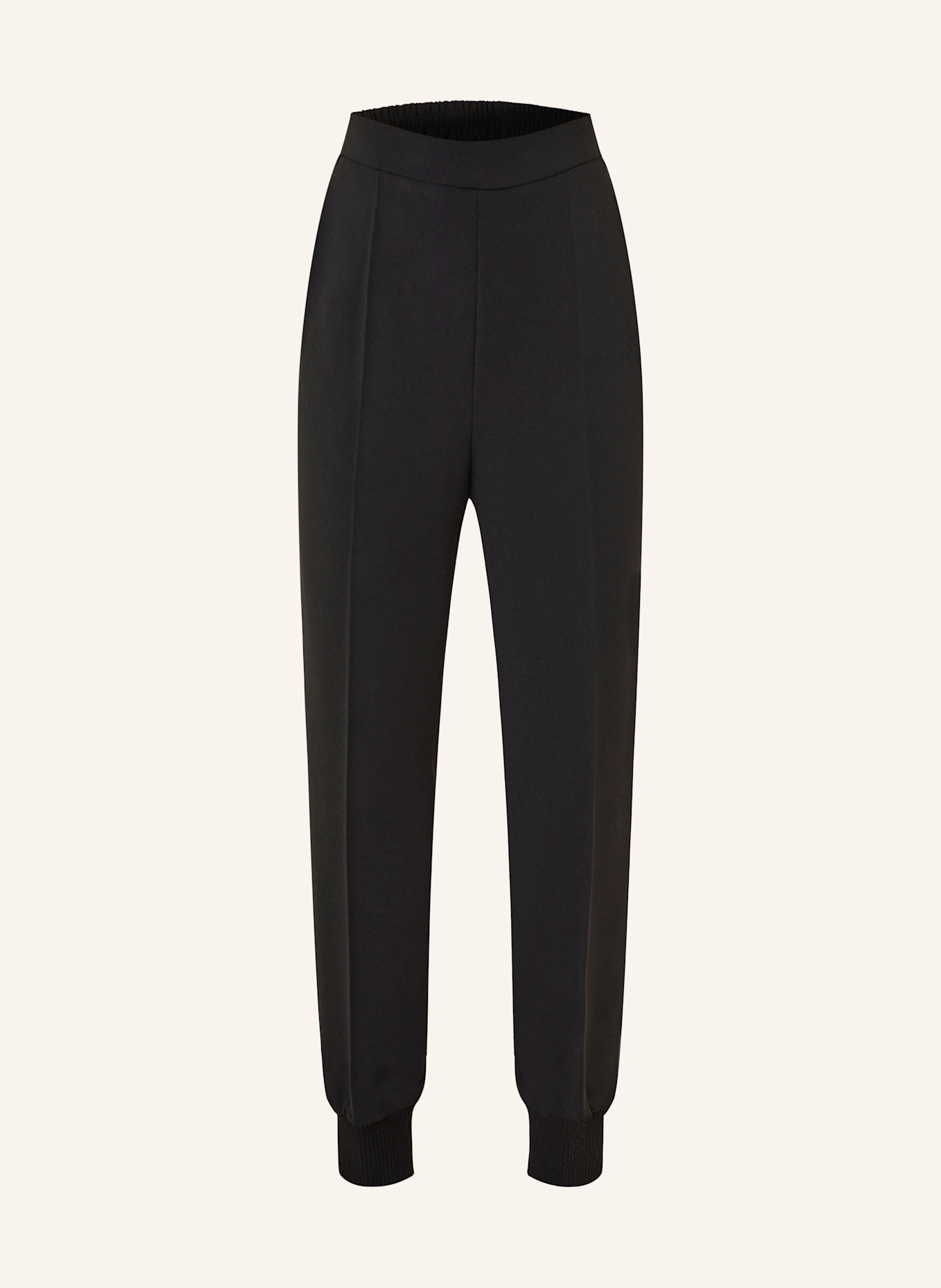 MONCLER Trousers in jogger style : BLACK