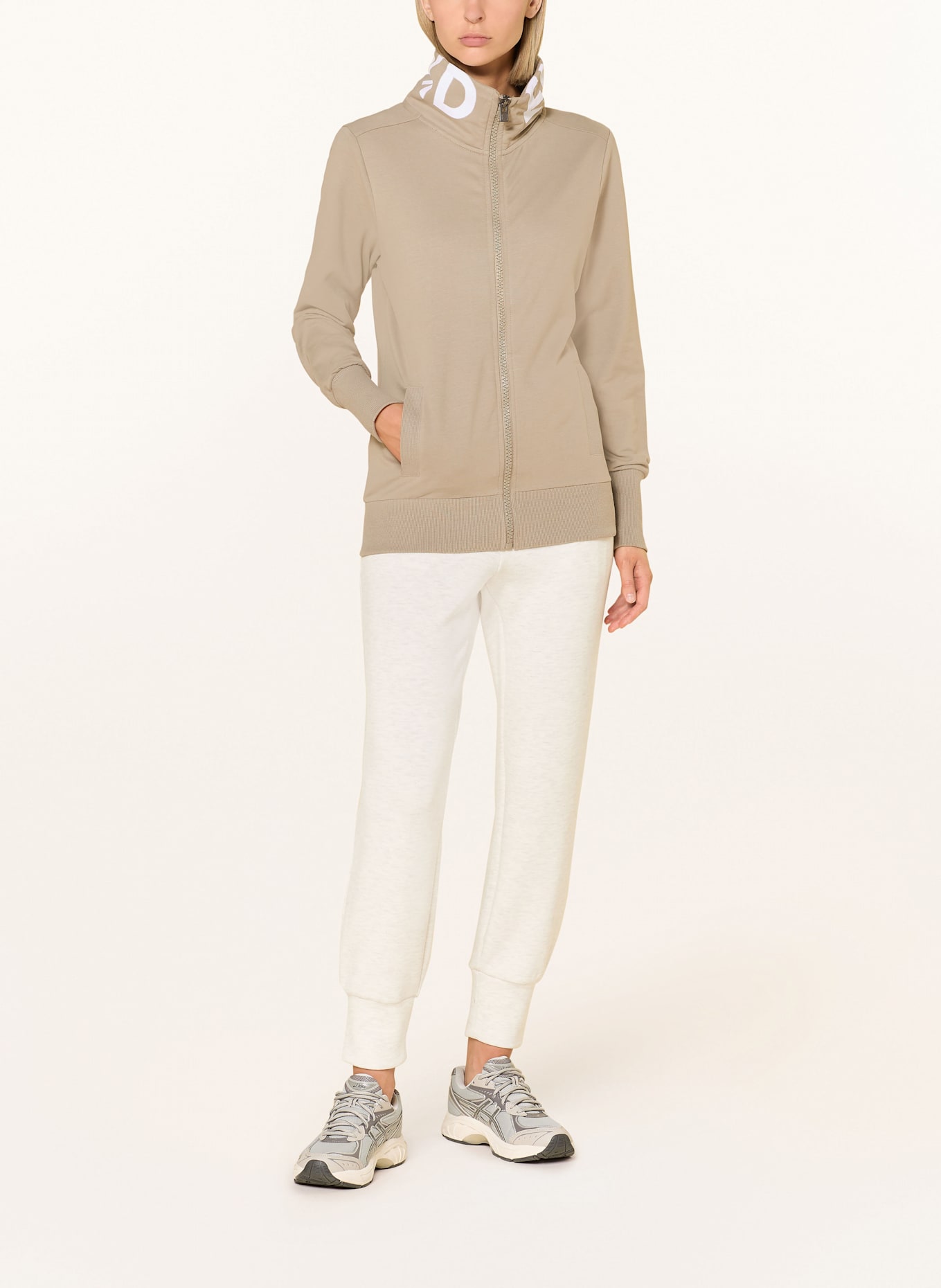 ELBSAND Sweatjacke ALVIS: HELLGRAU