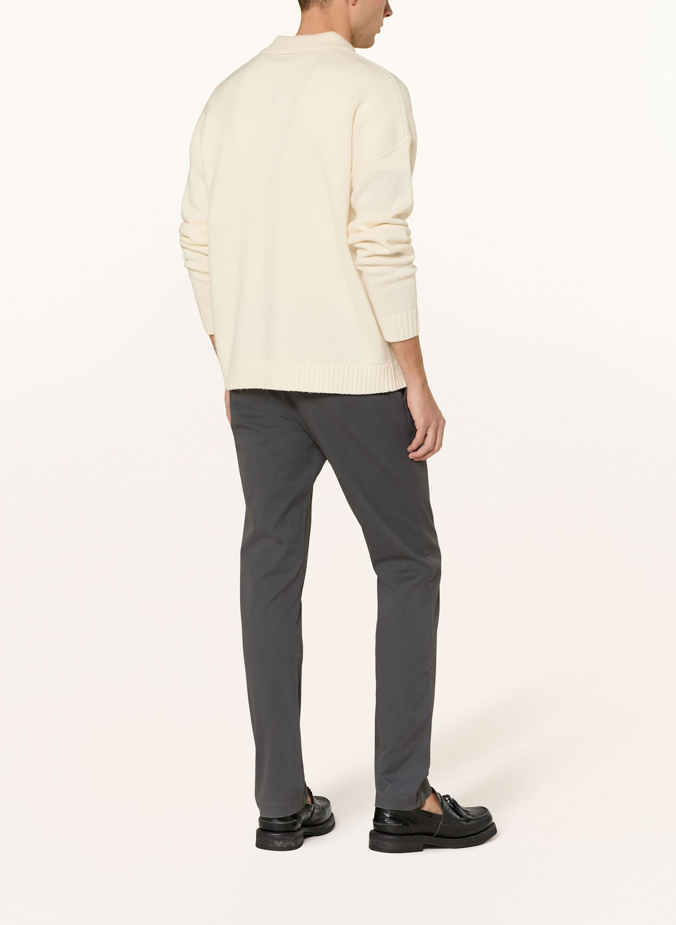 TOMMY HILFIGER Chino 1985 THFLEX: GRAU
