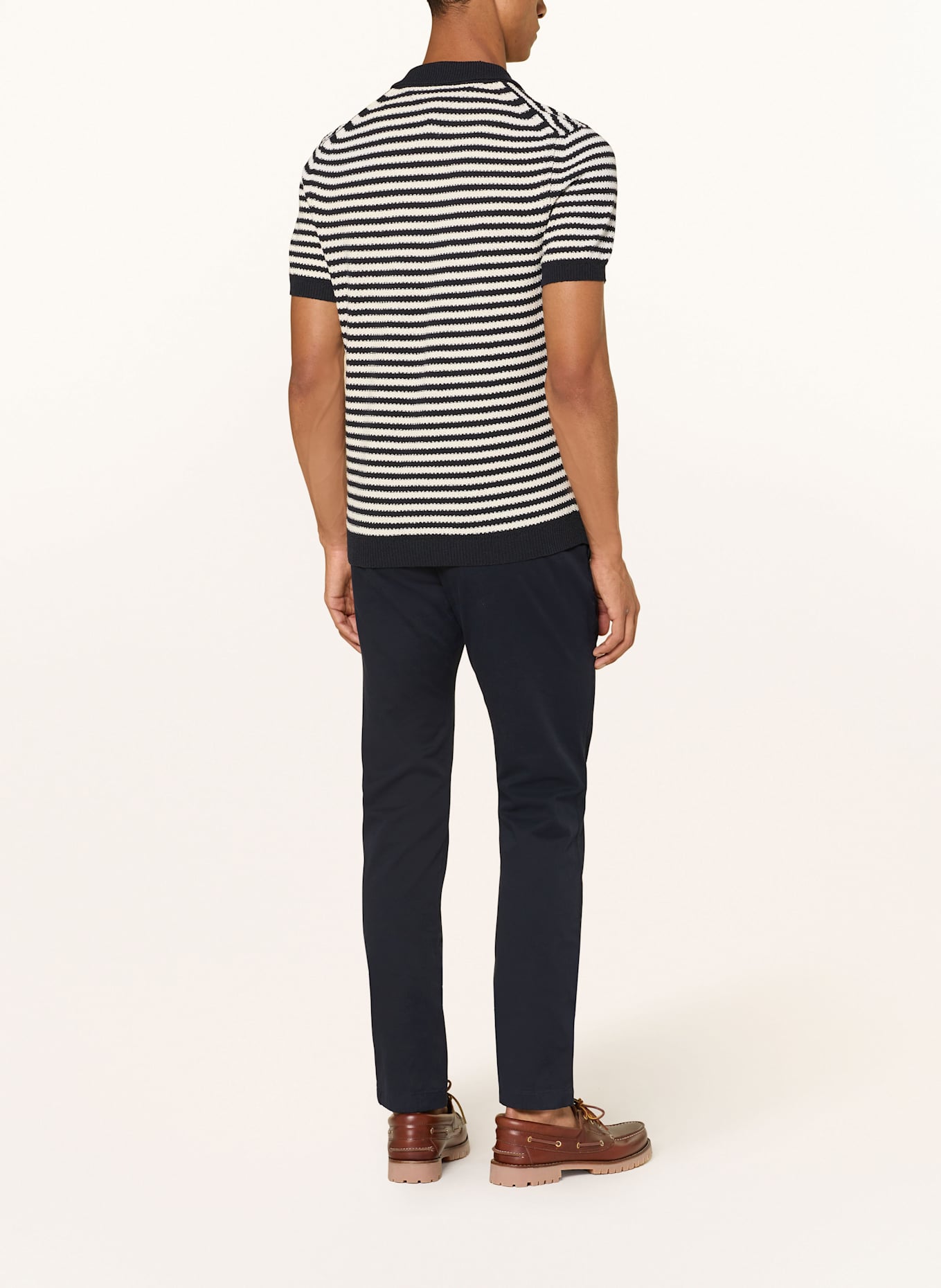TOMMY HILFIGER Chino 1985 THFLEX: DUNKELBLAU