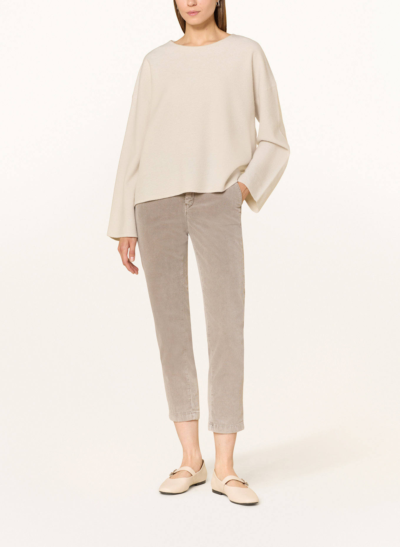 MAC Cordhose CHINO: HELLGRAU