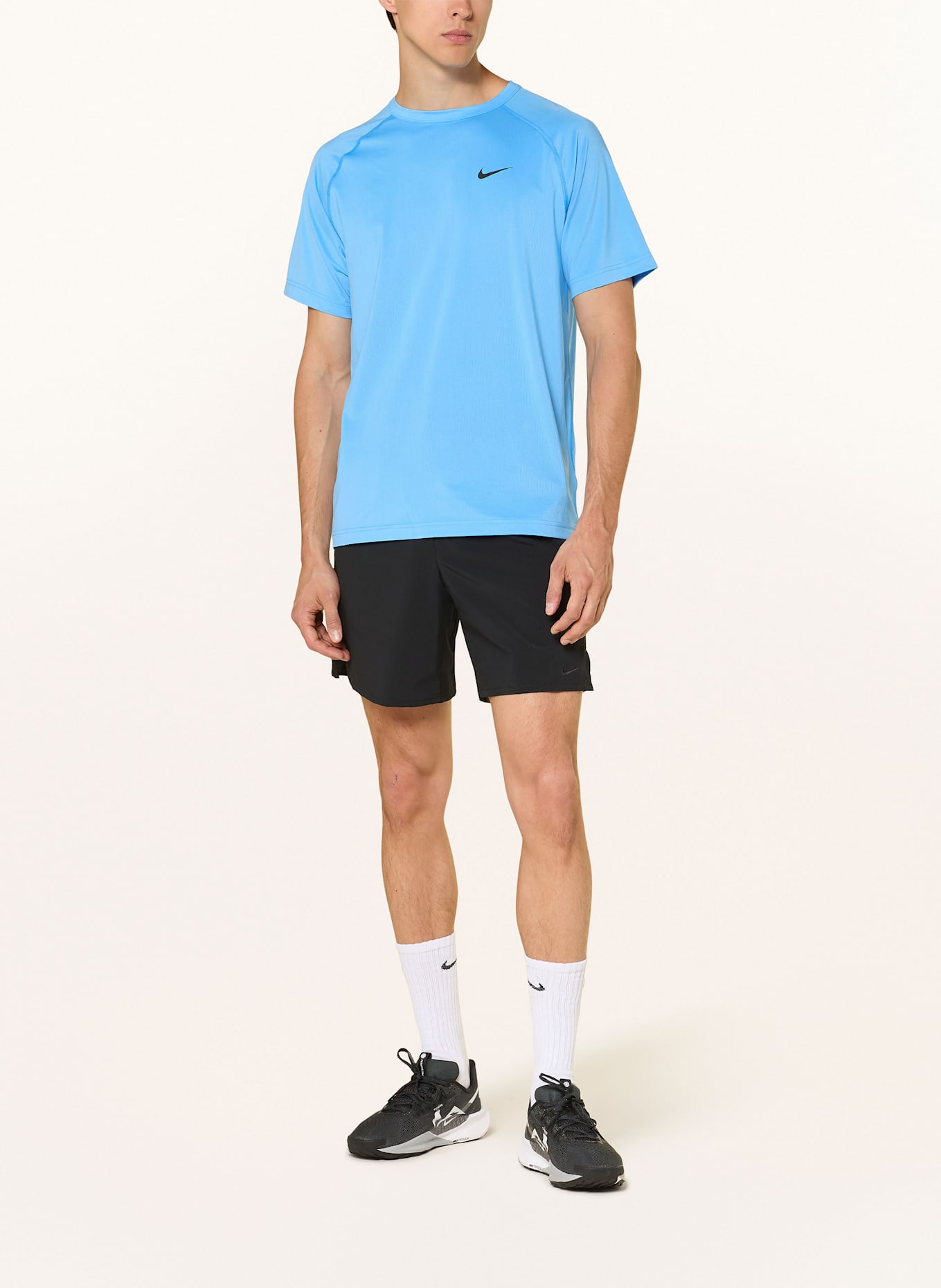 Nike T-Shirt DRI-FIT READY: HELLBLAU