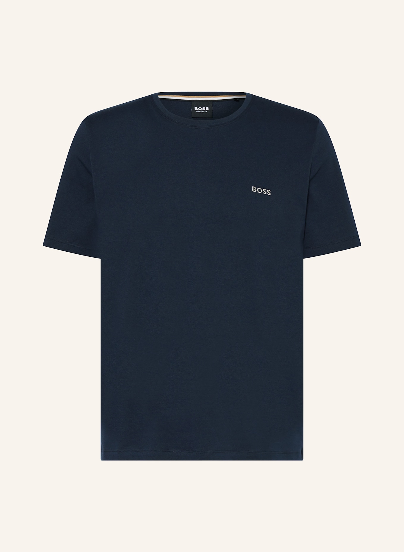 BOSS Schlafshirt: DUNKELBLAU