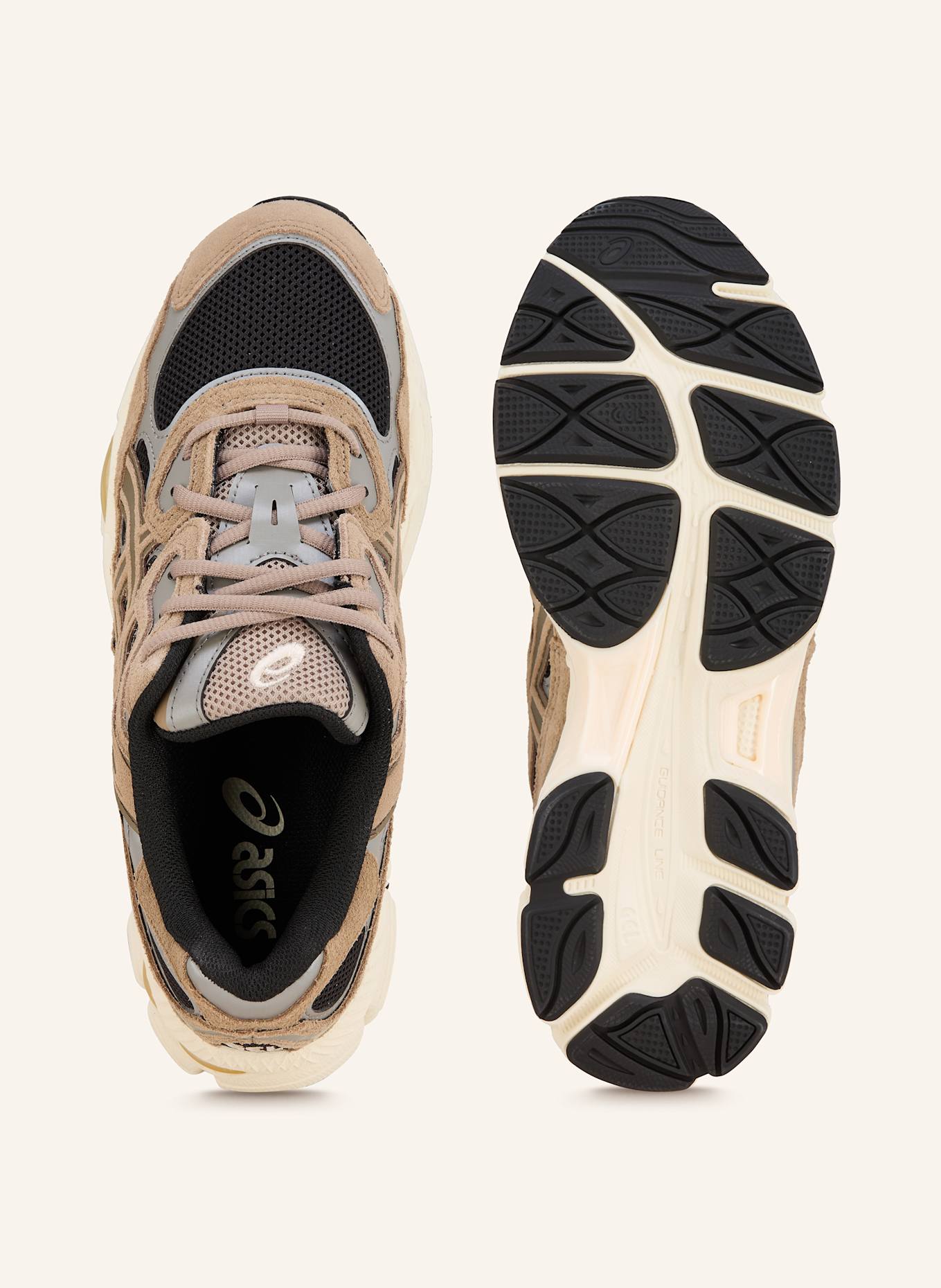 ASICS Sneaker GEL-NYC: TAUPE/ SCHWARZ