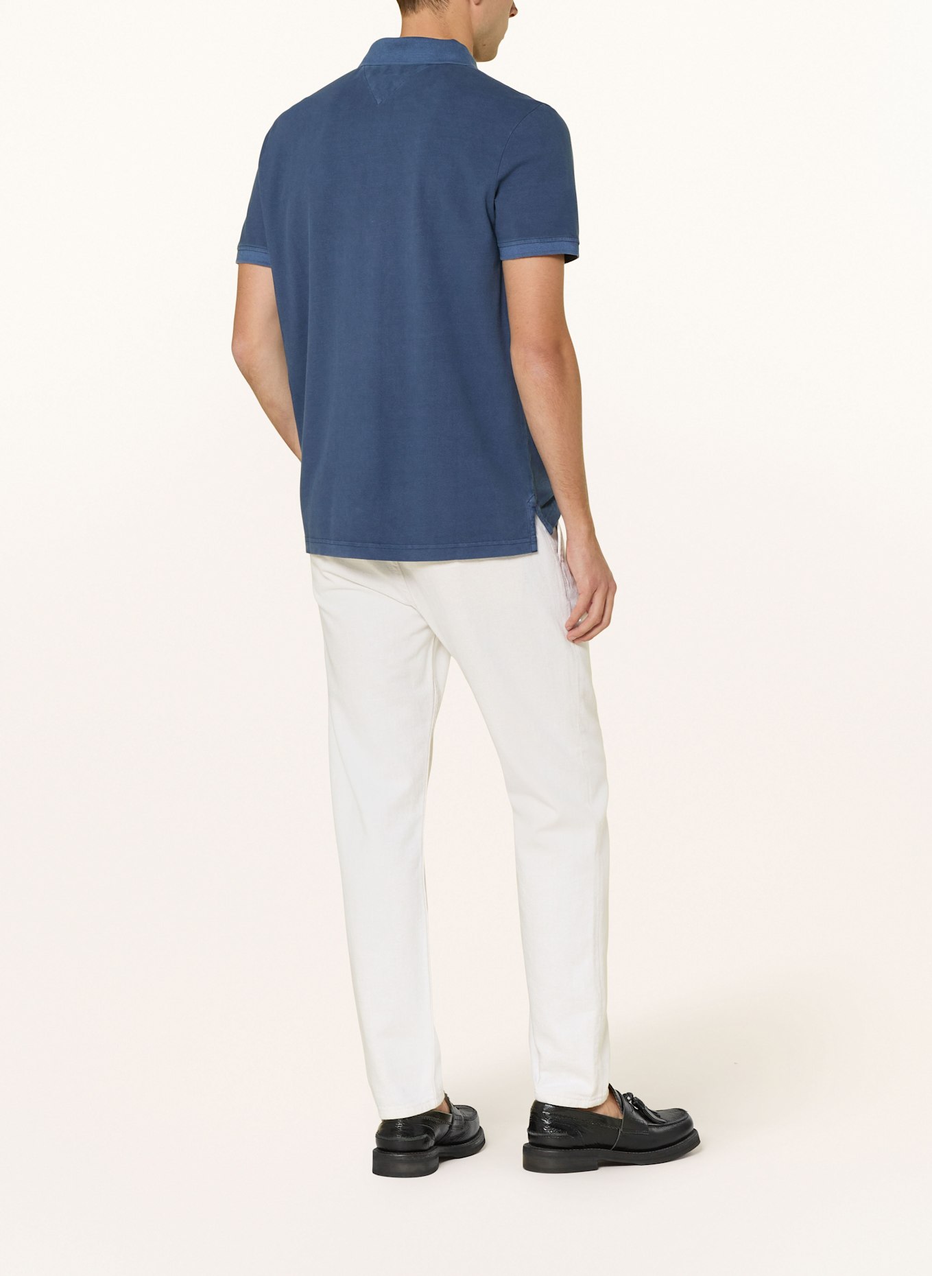 TOMMY HILFIGER Piqué-Poloshirt Regular Fit: DUNKELBLAU