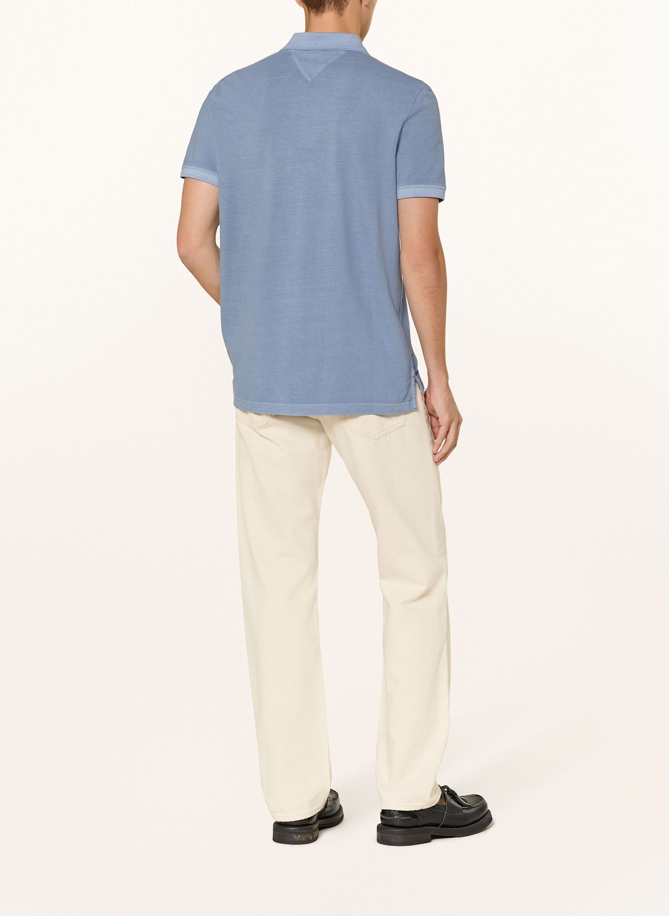 TOMMY HILFIGER Piqué-Poloshirt Regular Fit: BLAUGRAU