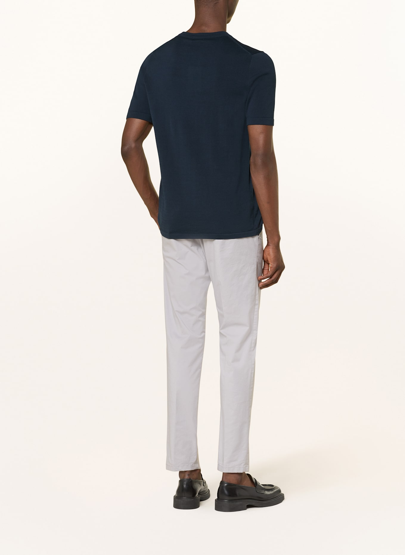 DRYKORN Strickshirt VALENTIN: DUNKELBLAU