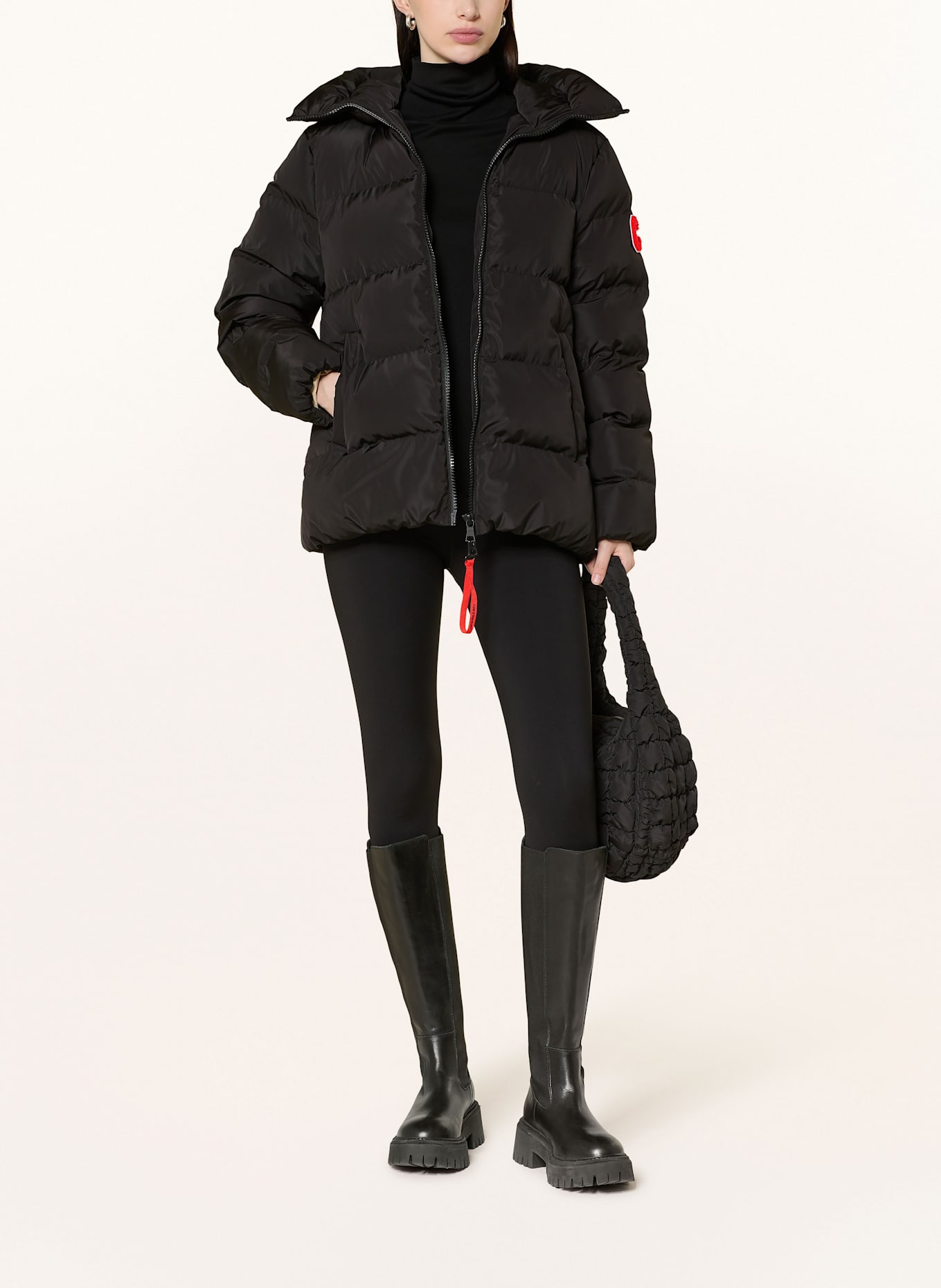 No.1 Como Steppjacke: SCHWARZ