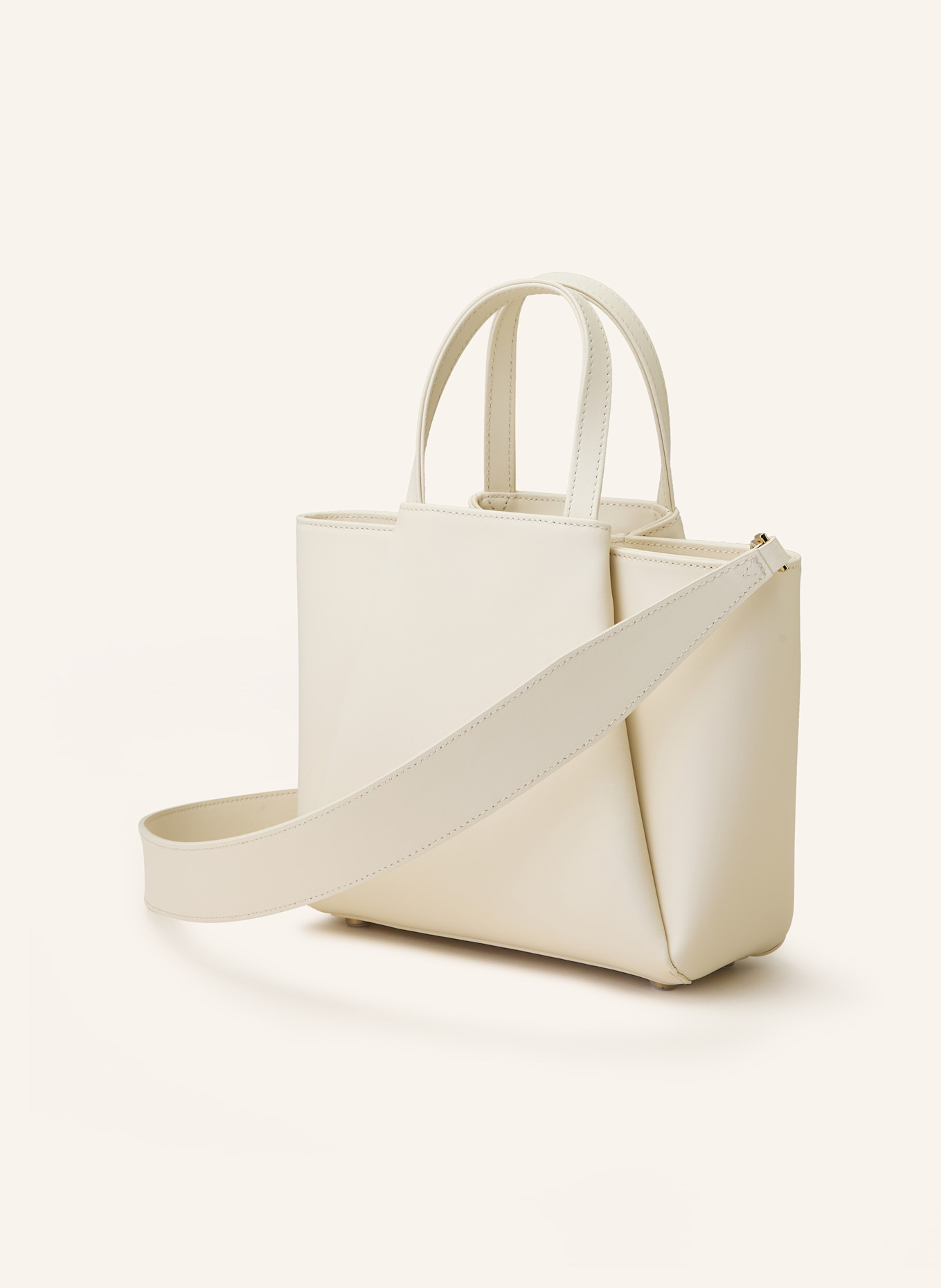 KAAI Handtasche PYRAMID MINI: CREME