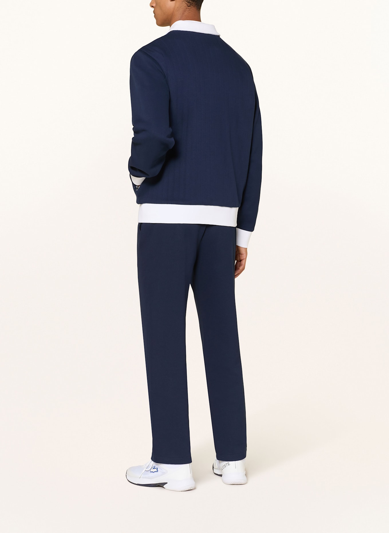 LACOSTE Trainingsjacke HERITAGE: DUNKELBLAU