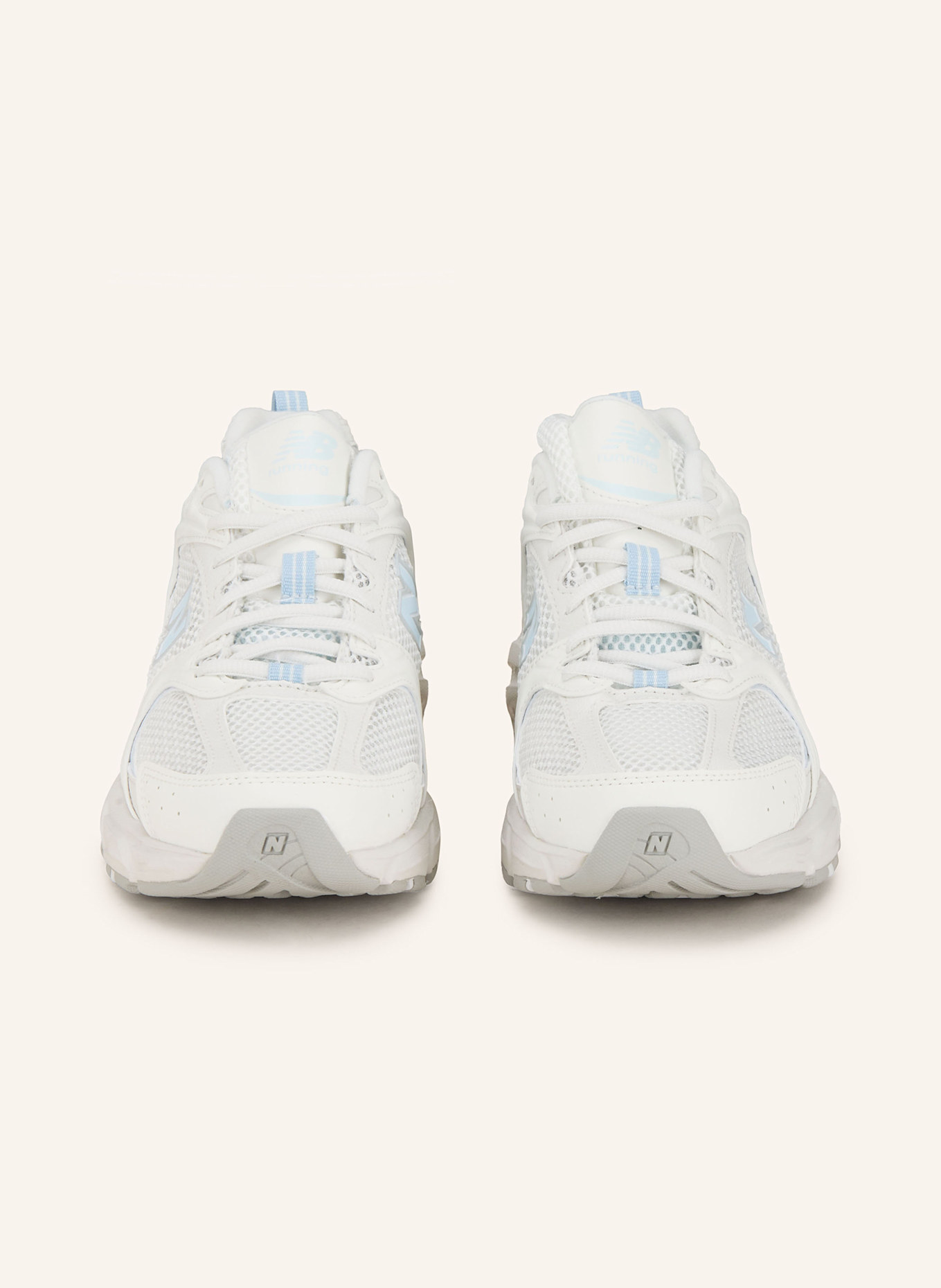 new balance Sneaker 530: WEISS/ HELLBLAU