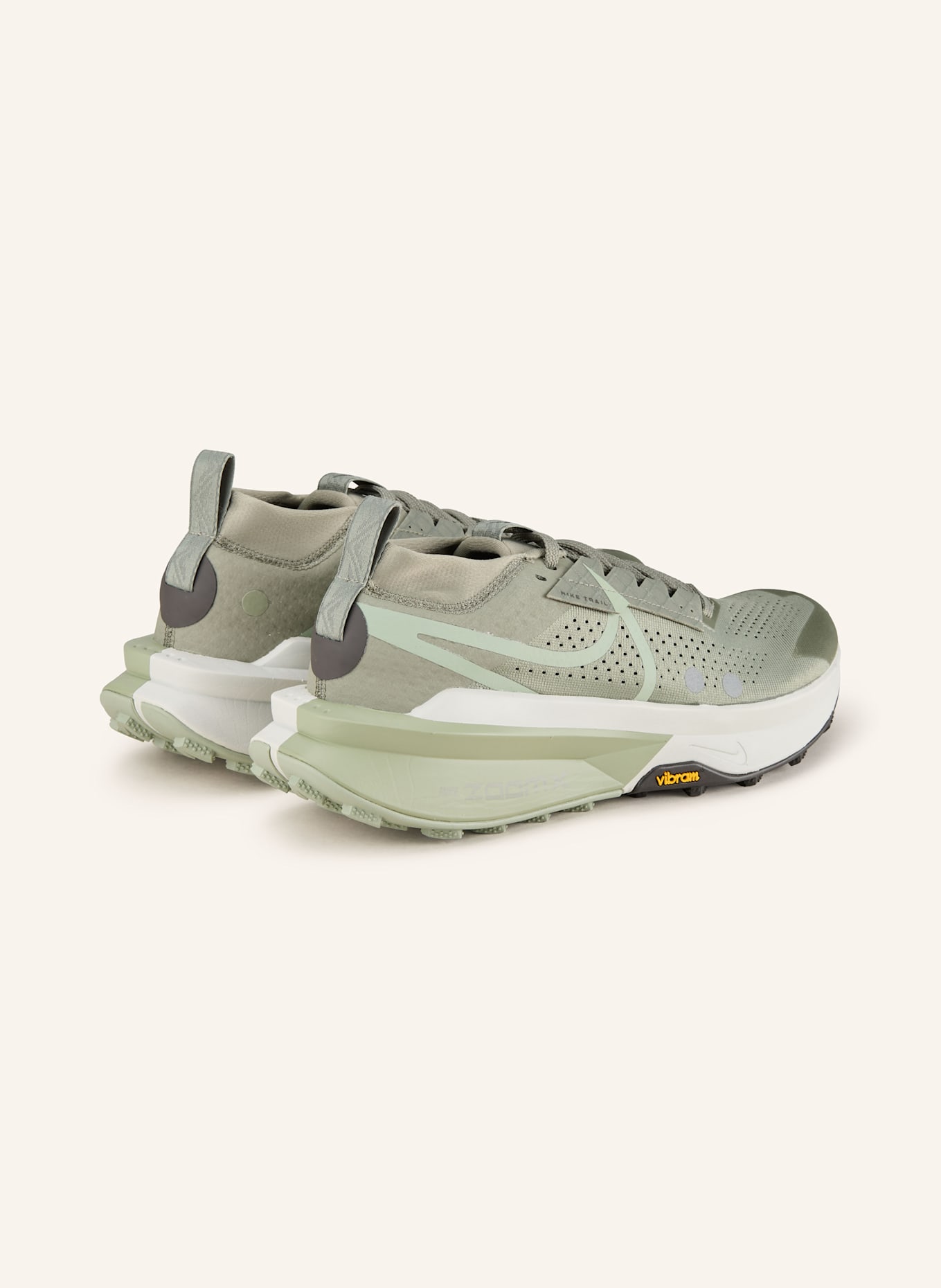 Nike Trailrunning-Schuhe ZEGAMA TRAIL 2: KHAKI/ HELLGRÜN