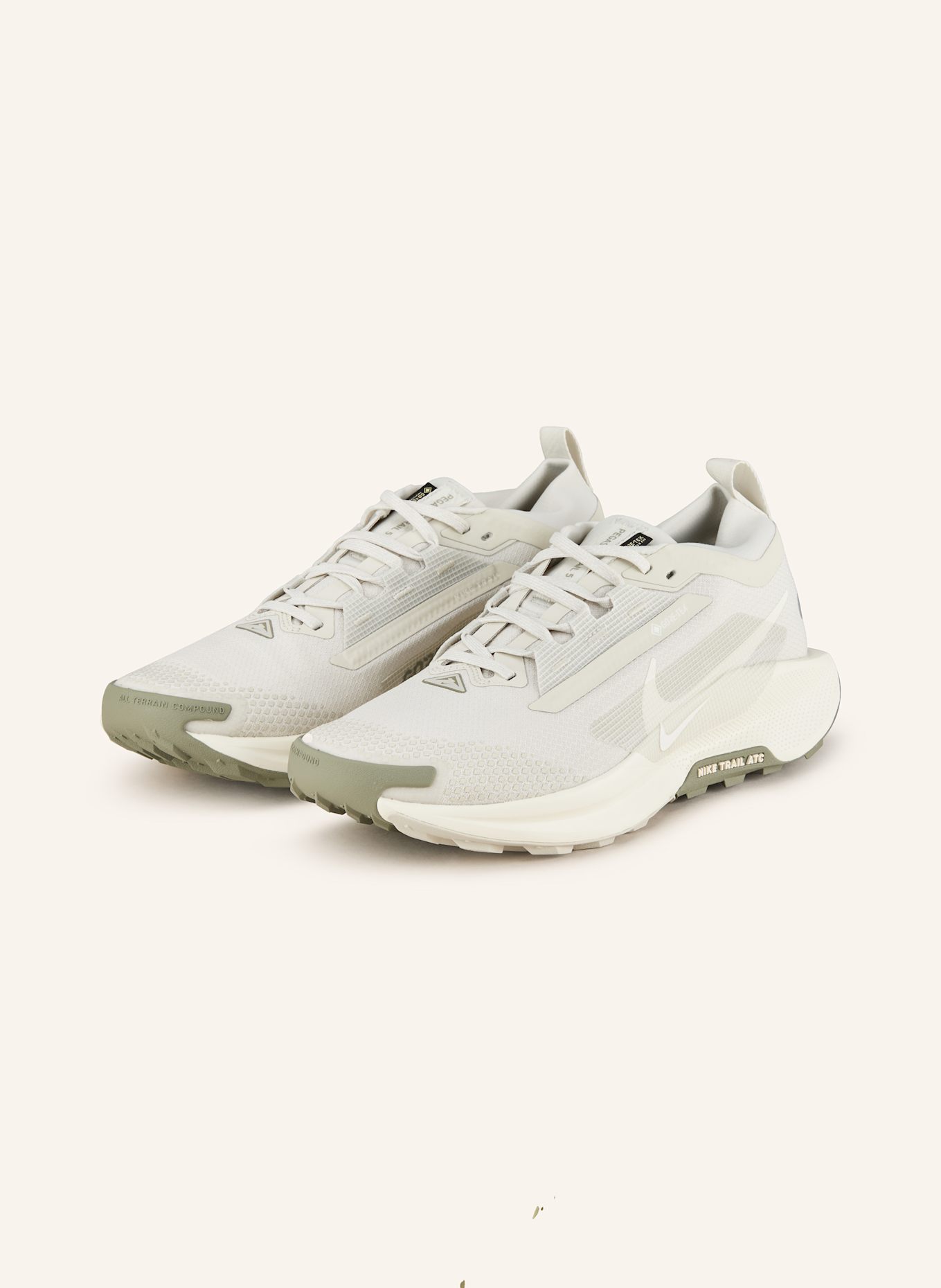 Nike retro nike free white leopard sneakers sandals GTX: LIGHT GRAY