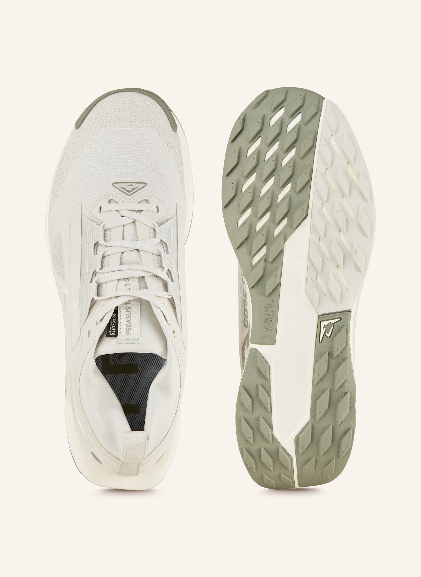 Nike retro nike free white leopard sneakers sandals GTX: LIGHT GRAY