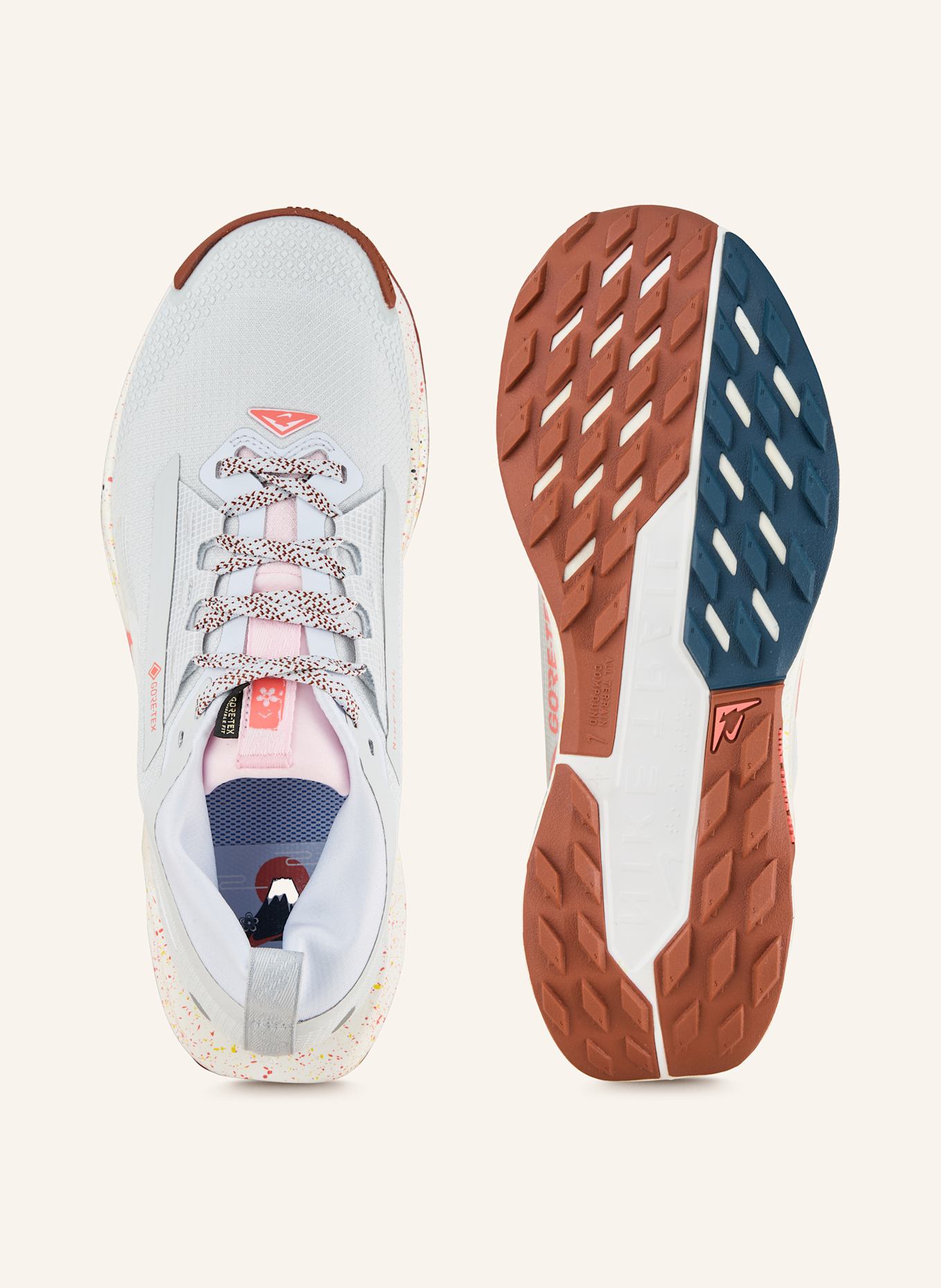 Nike Trailrunning-Schuhe PEGASUS TRAIL 5 GTX: HELLGRAU