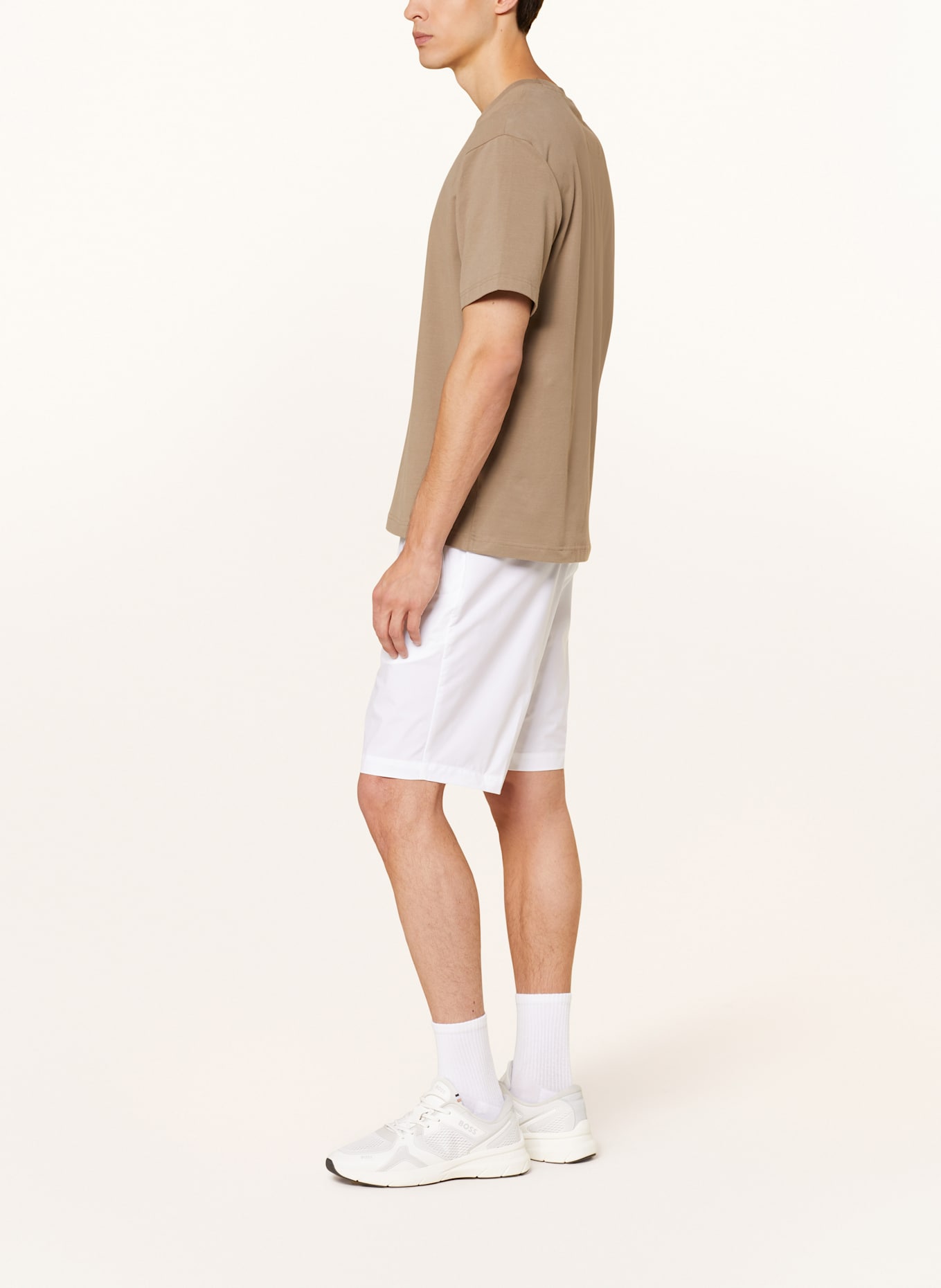BOSS Shorts SPEEDFLEX Slim Fit: WEISS