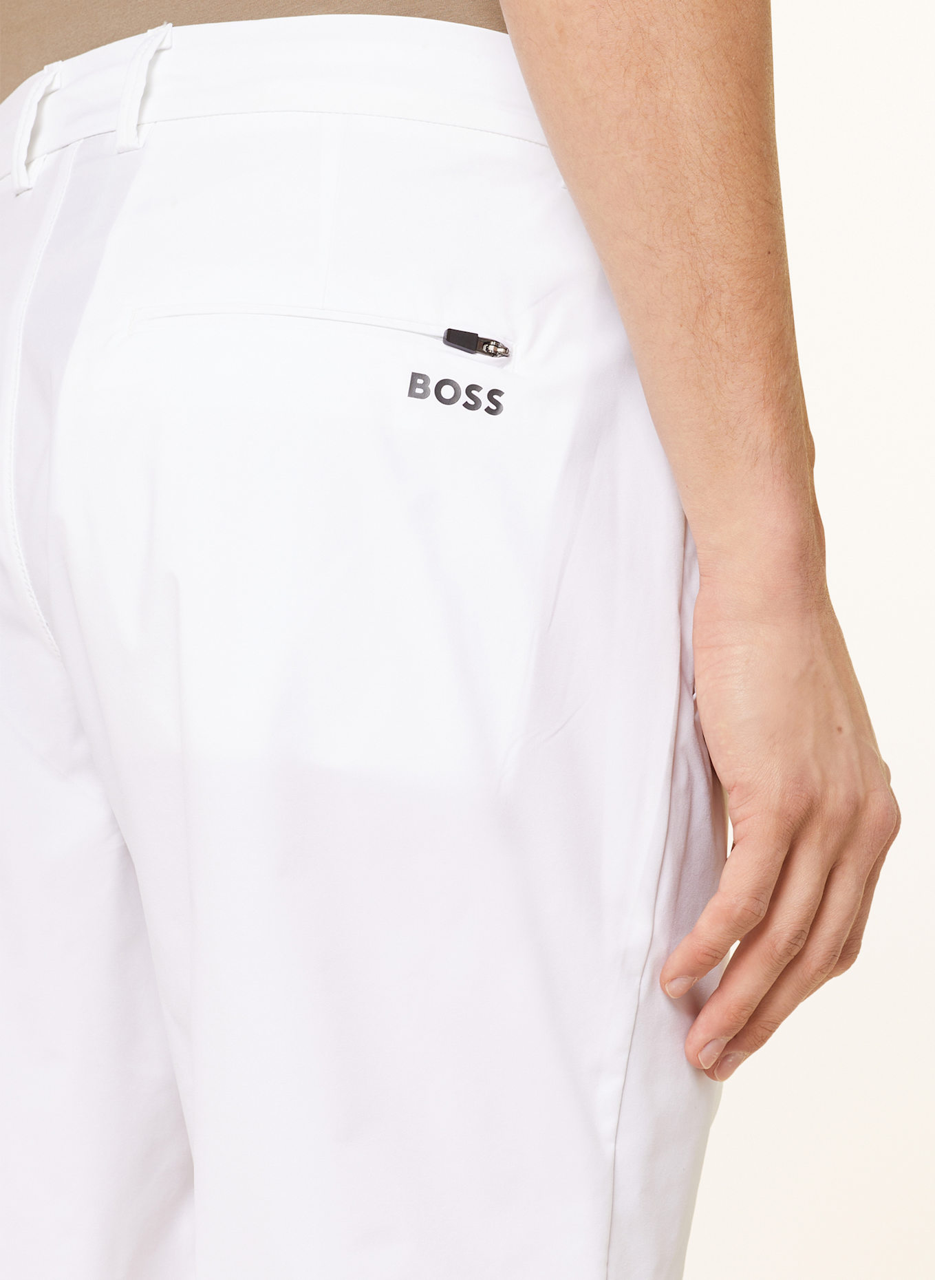 BOSS Shorts SPEEDFLEX Slim Fit: WEISS