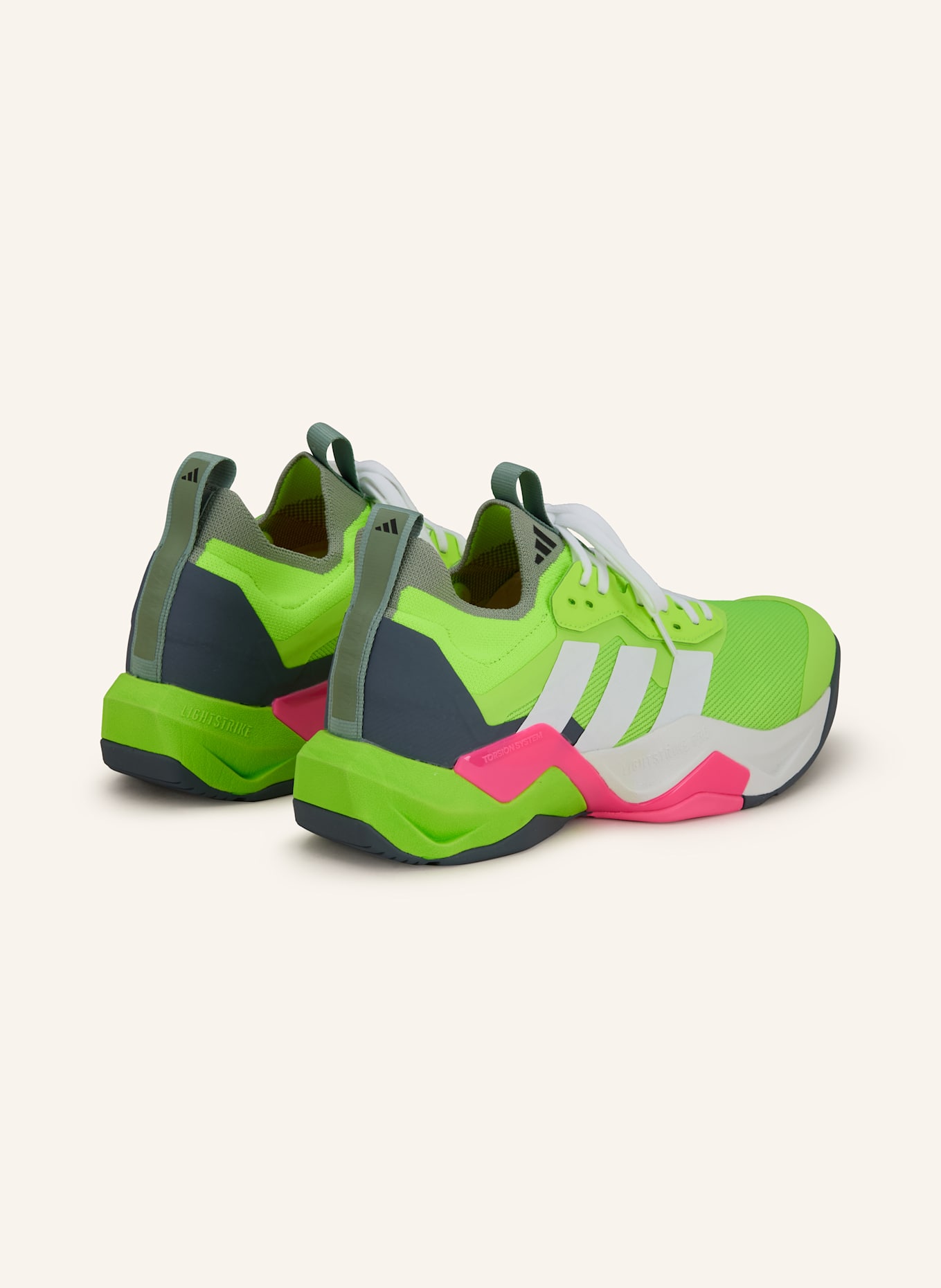 adidas Fitnessschuhe RAPIDMOVE ADV 2 TRAINER: NEONGELB/ DUNKELGRAU/ WEISS