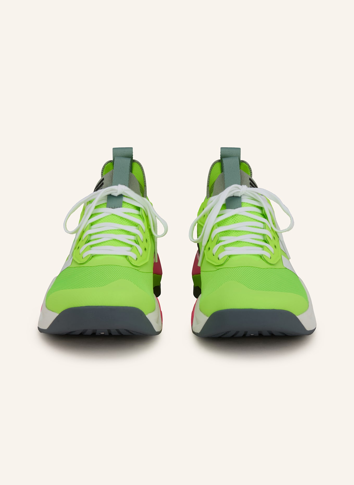 adidas Fitnessschuhe RAPIDMOVE ADV 2 TRAINER: NEONGELB/ DUNKELGRAU/ WEISS