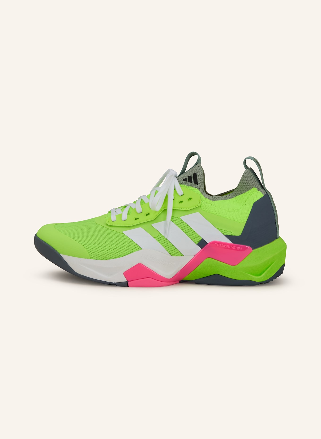 adidas Fitnessschuhe RAPIDMOVE ADV 2 TRAINER: NEONGELB/ DUNKELGRAU/ WEISS