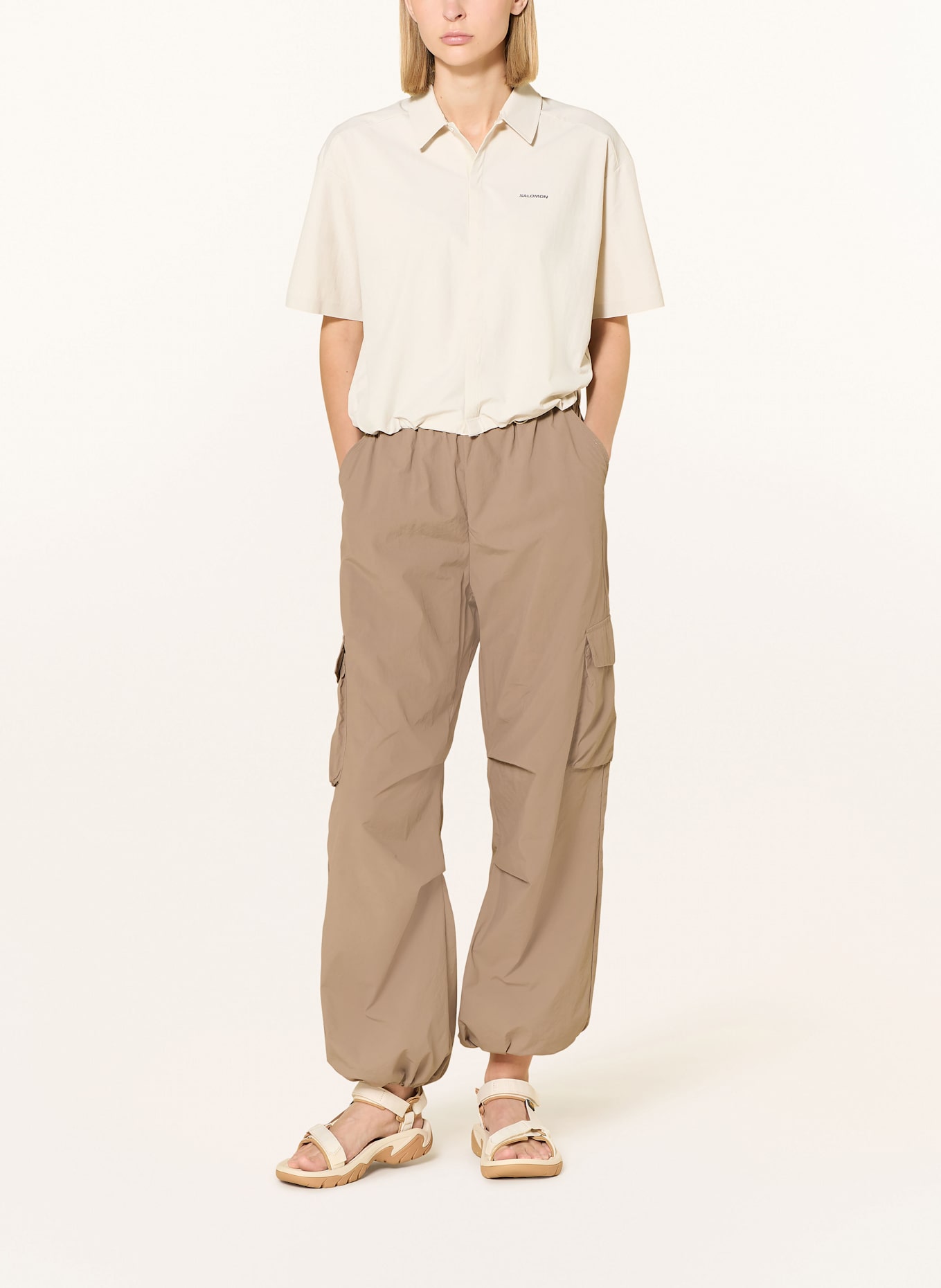 SALOMON Outdoor-Bluse XPLRATION: CREME