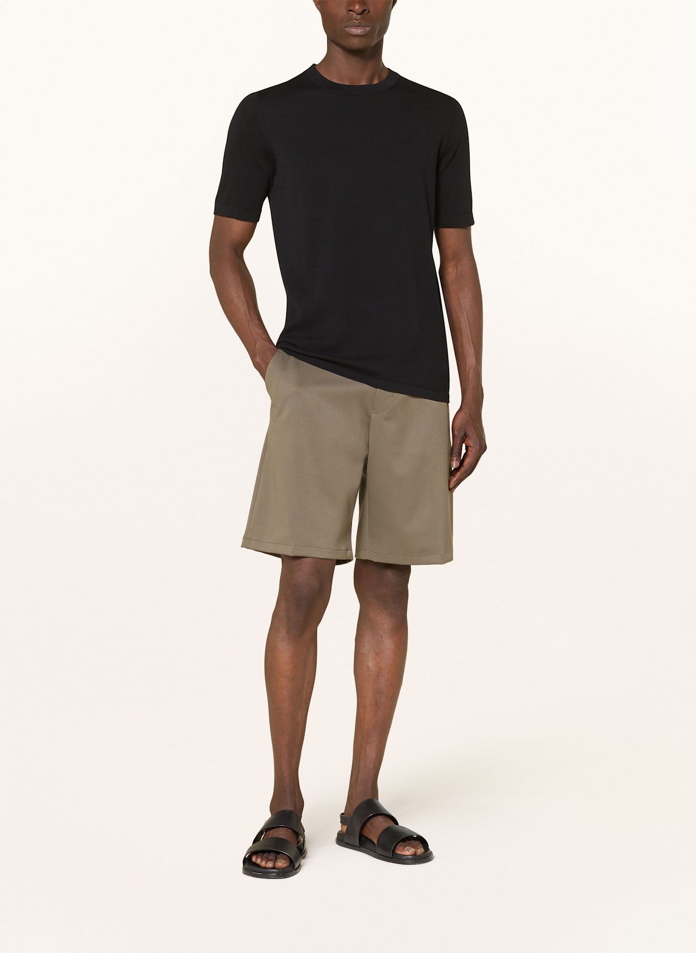 DRYKORN Strickshirt VALENTIN: SCHWARZ