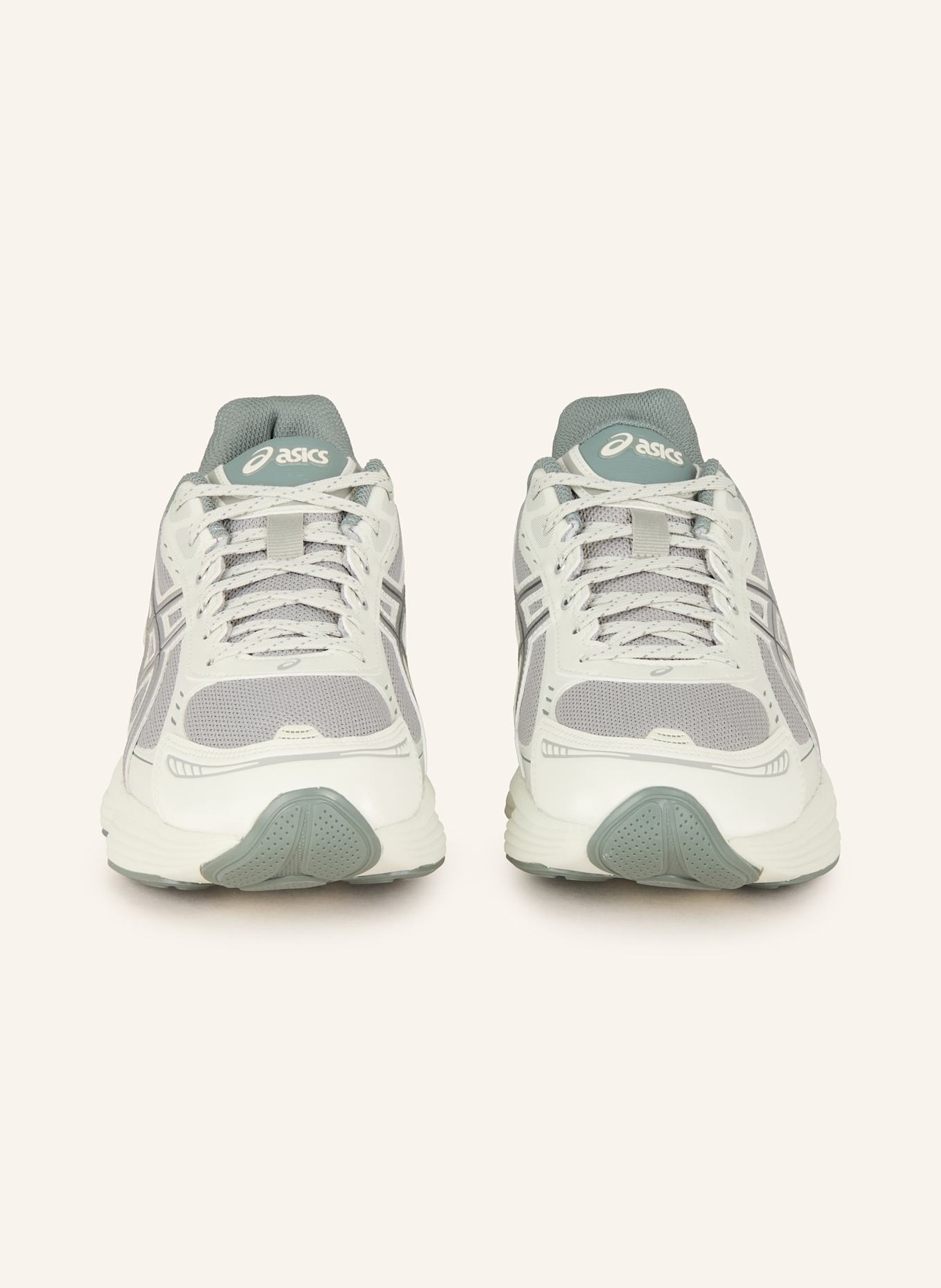 ASICS Sneaker GEL-KINETIC FLUENT: GRAU/ WEISS/ HELLGRÜN