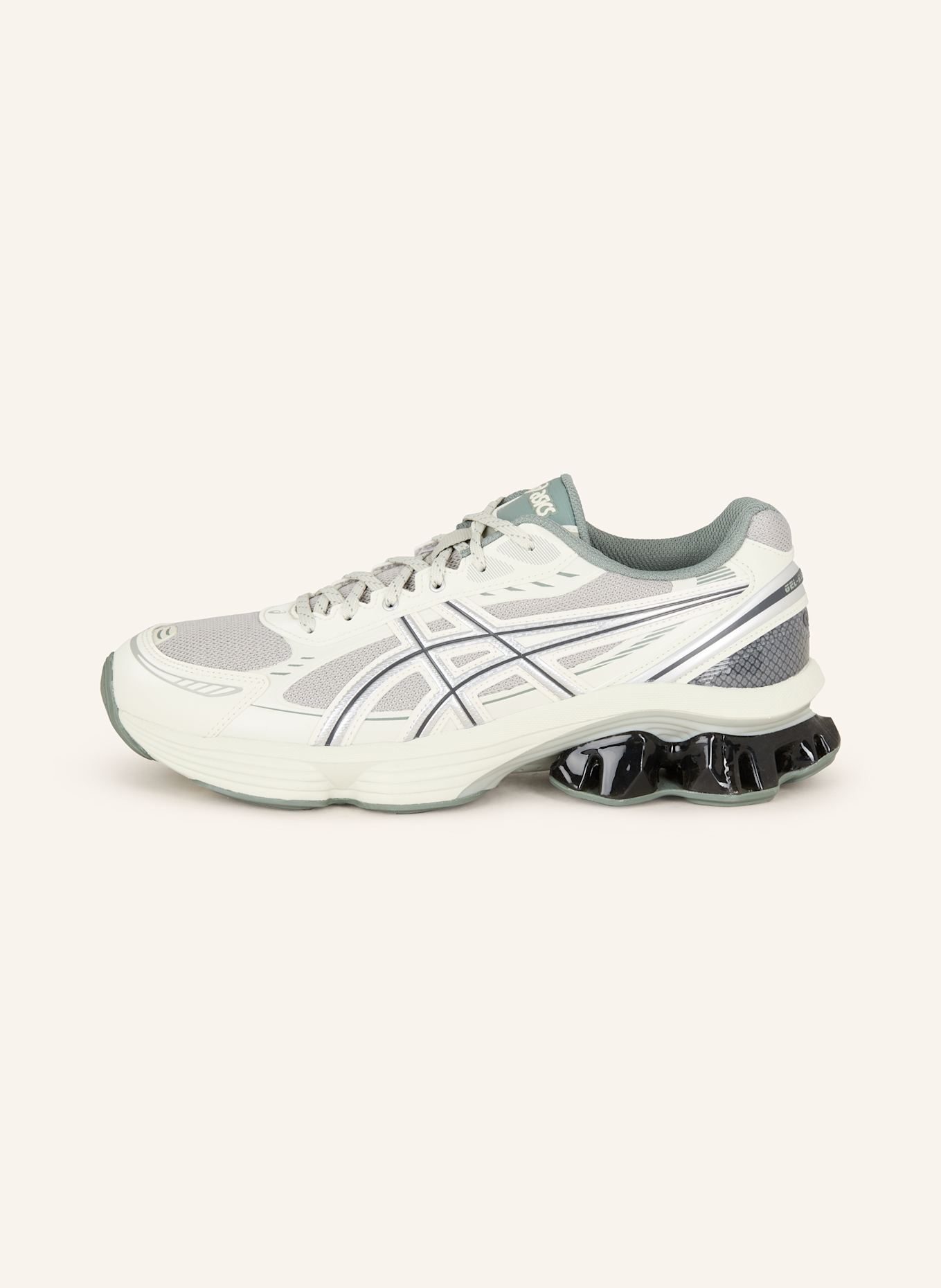 ASICS Sneaker GEL-KINETIC FLUENT: GRAU/ WEISS/ HELLGRÜN