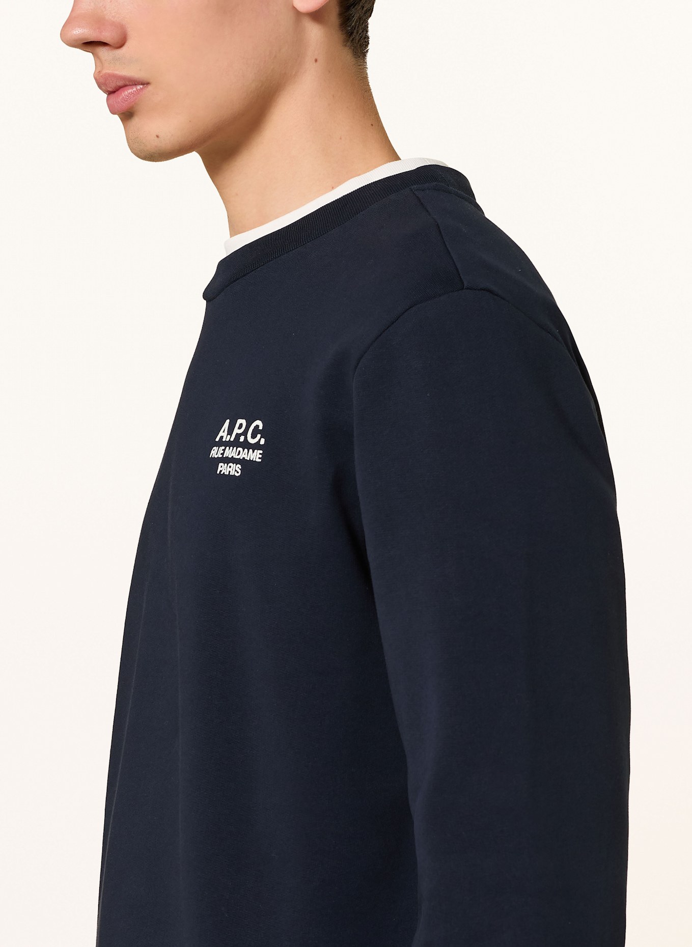 A.P.C. Sweatshirt: DARK BLUE