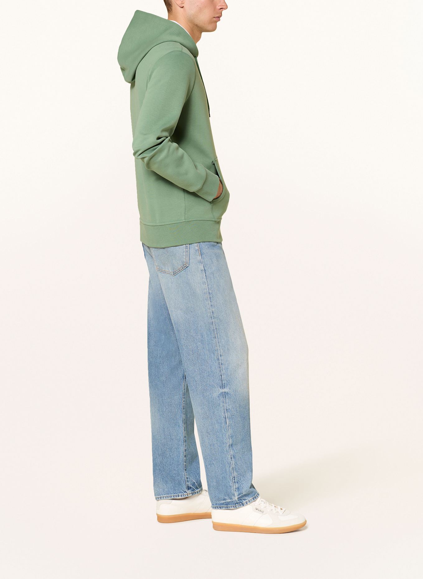 POLO RALPH LAUREN Sweatjacke: HELLGRÜN