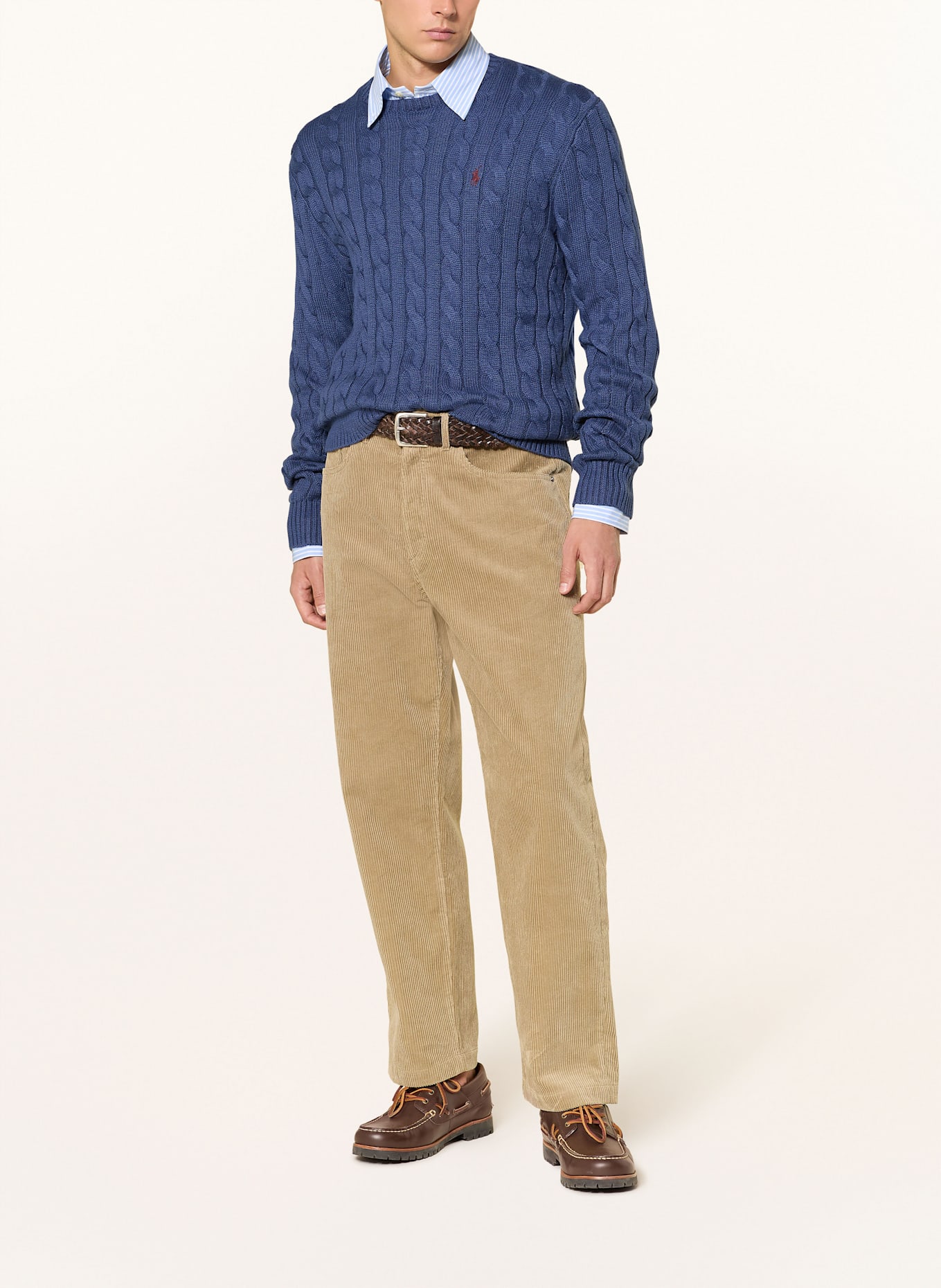 POLO RALPH LAUREN Sweter: GRANATOWY