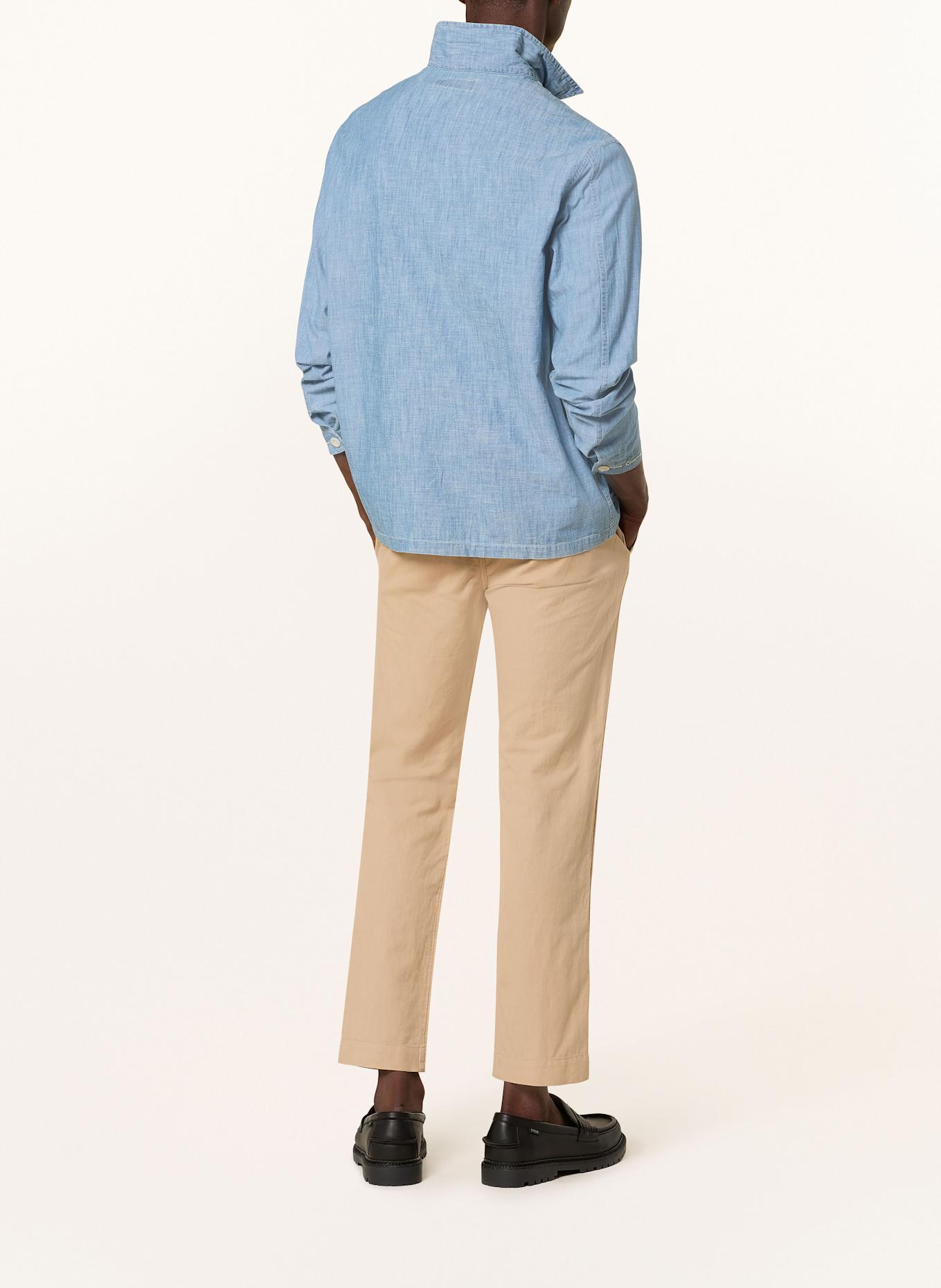 POLO RALPH LAUREN Chino Straight Fit mit Leinen: BEIGE