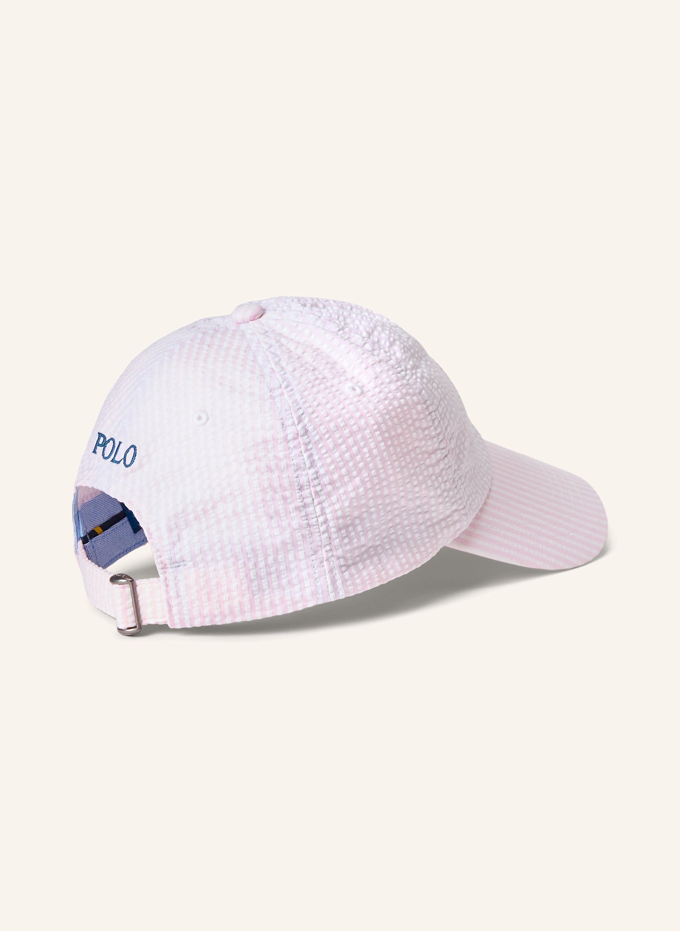POLO RALPH LAUREN Cap: HELLROSA/ WEISS