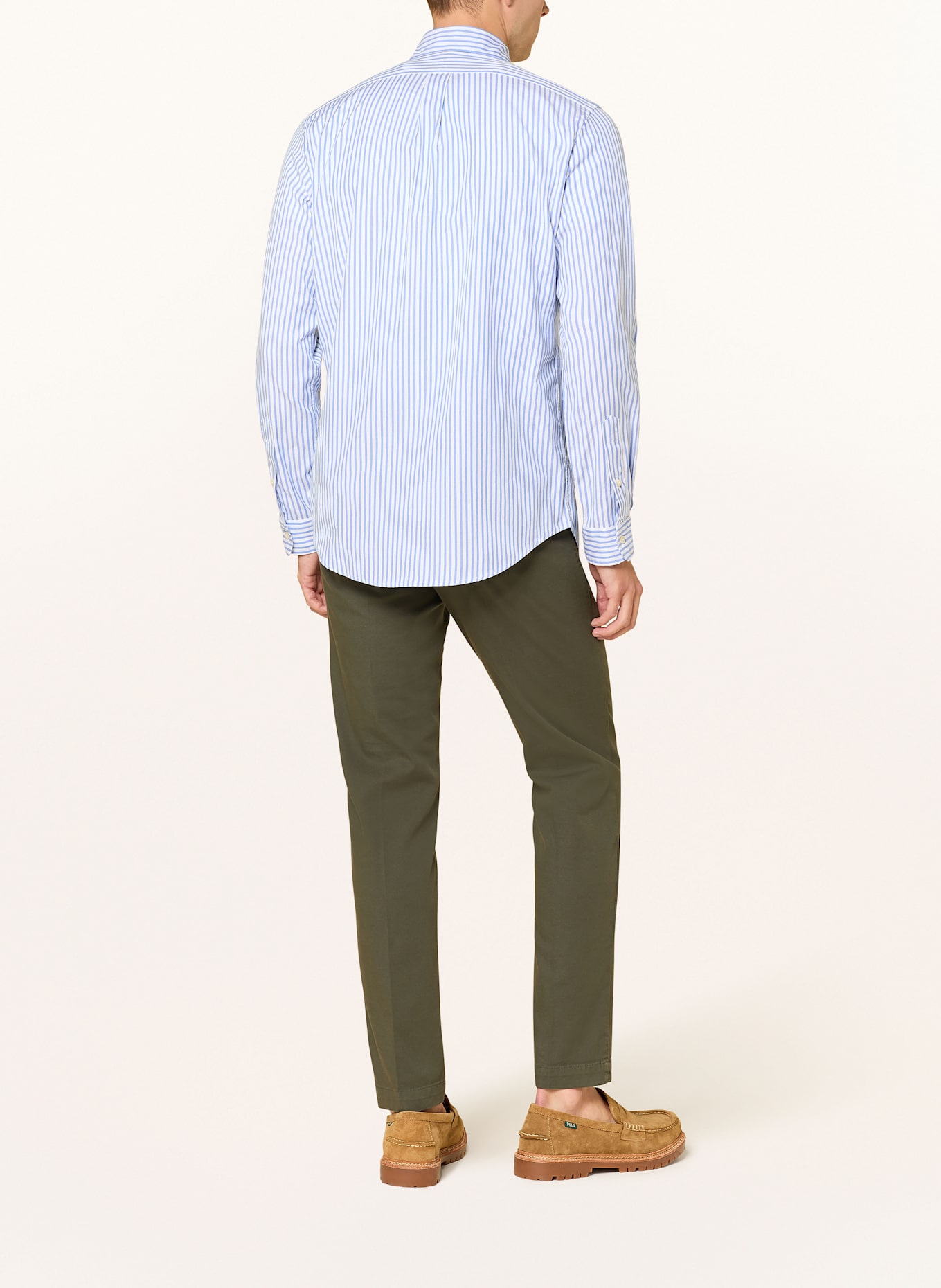 POLO RALPH LAUREN Koszula custom fit: JASNONIEBIESKI / BIAŁY