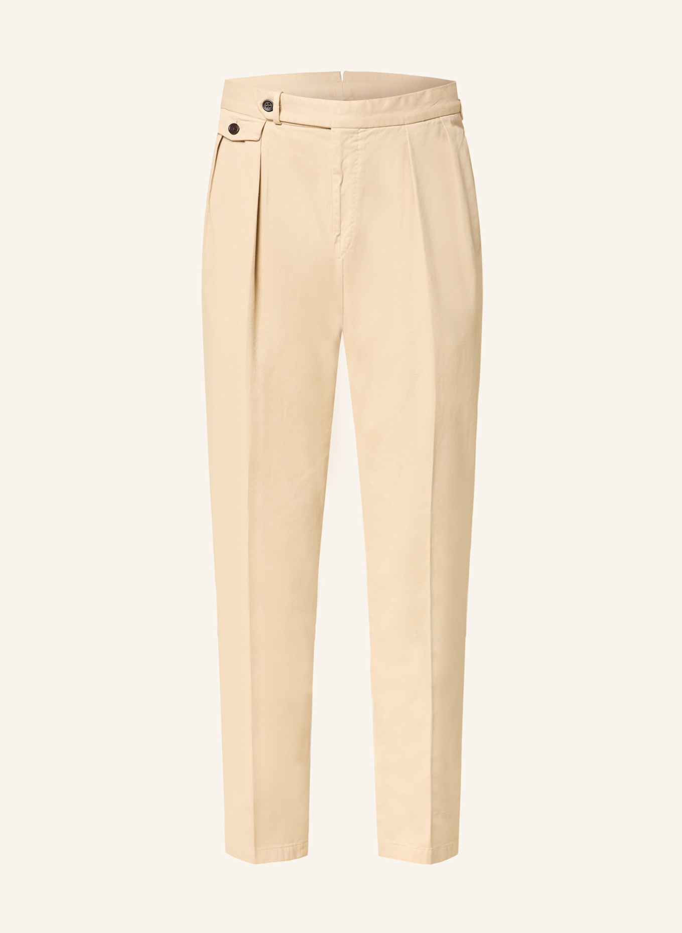 POLO RALPH LAUREN Chino med konisk pasform: LYSEBRUN