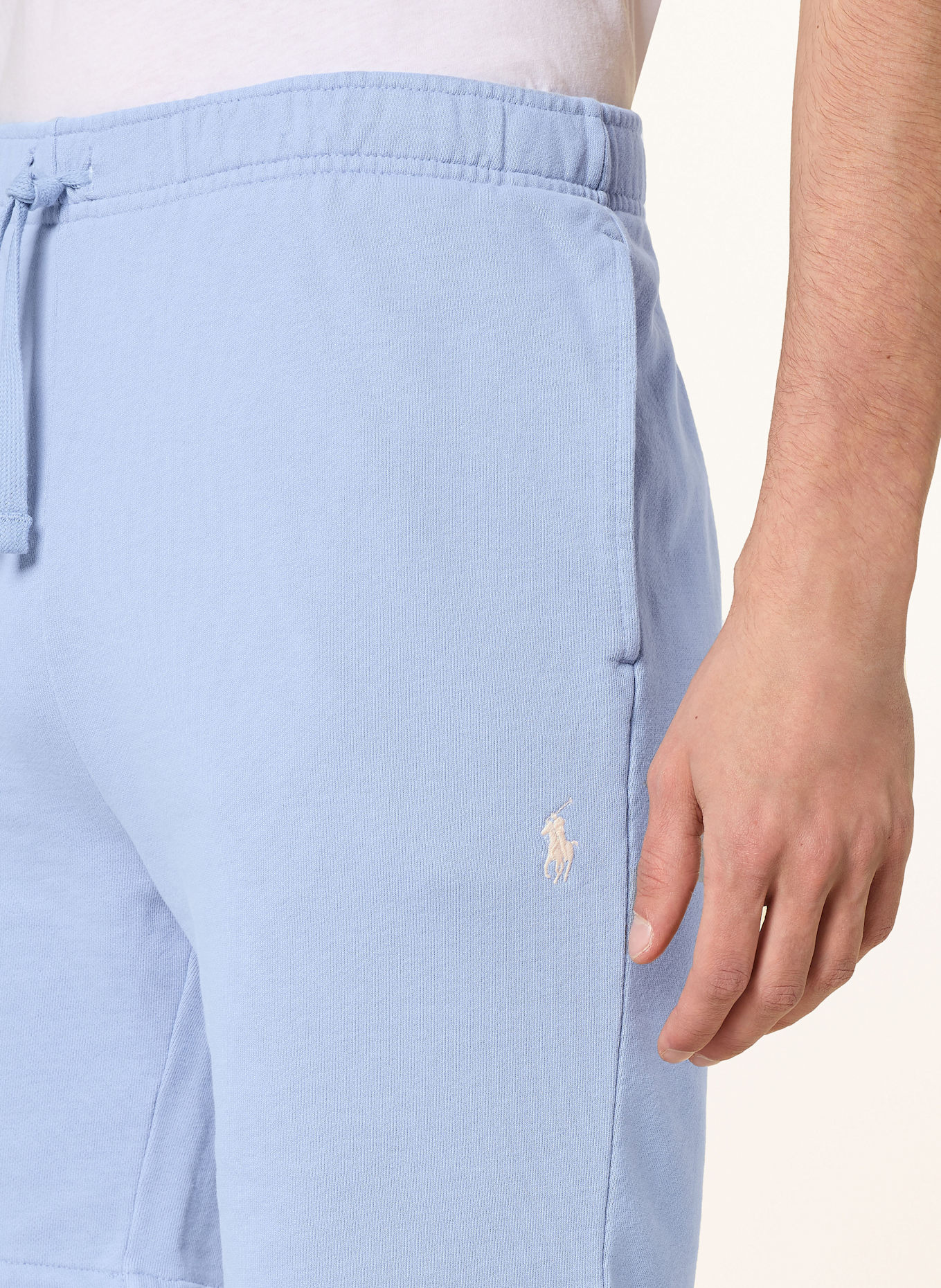 POLO RALPH LAUREN Sweatshorts: HELLBLAU