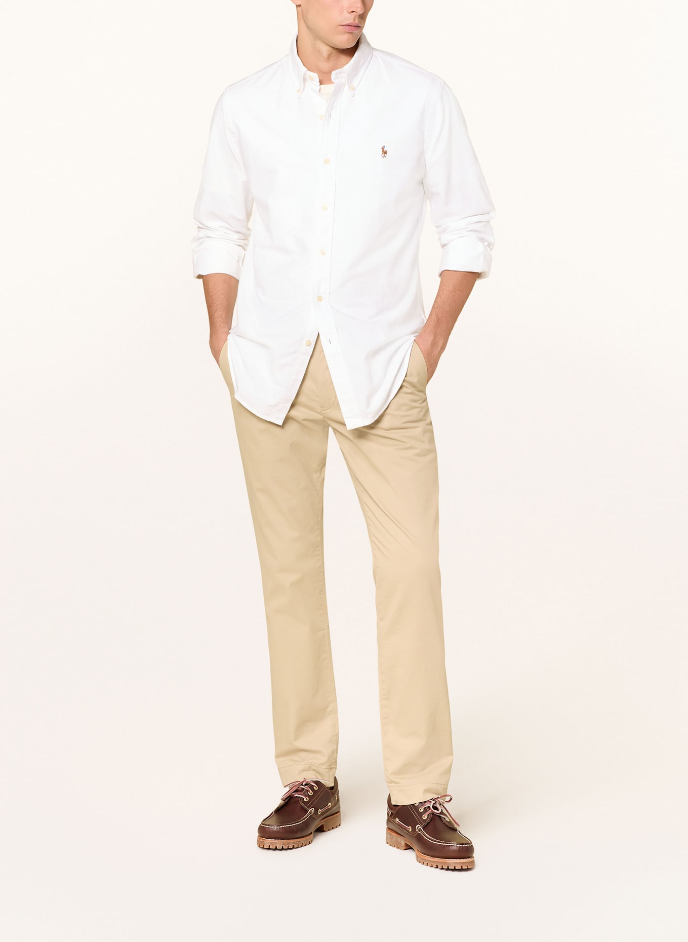 джемпер светр светр polo ralph lauren Chemise Custom Fit: BLANC
