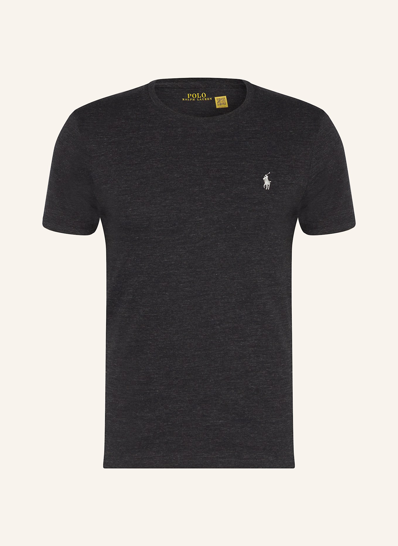 POLO RALPH LAUREN T-shirt: CZARNY / CZIEMNOSZARY