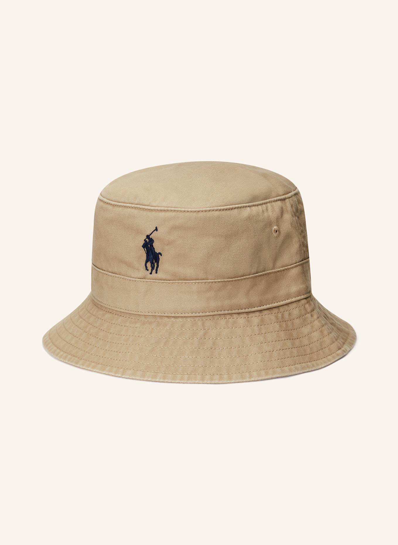 POLO RALPH LAUREN Bucket-Hat: CAMEL